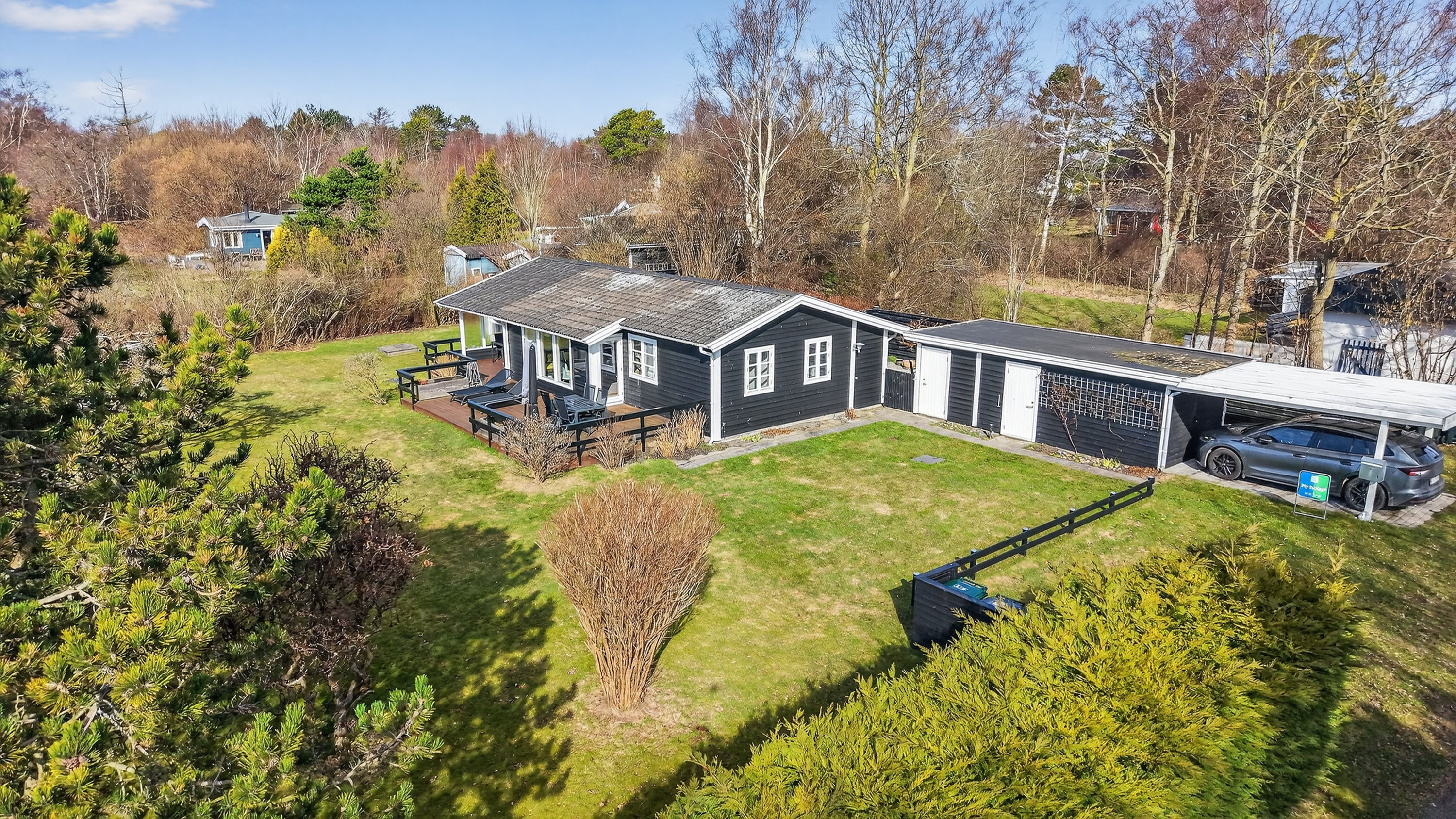 Fremhævet luftfoto billede i fuldskærmstilstand. Billede af Tværleddet 1, Ebbeløkke, 4500 Nykøbing Sj