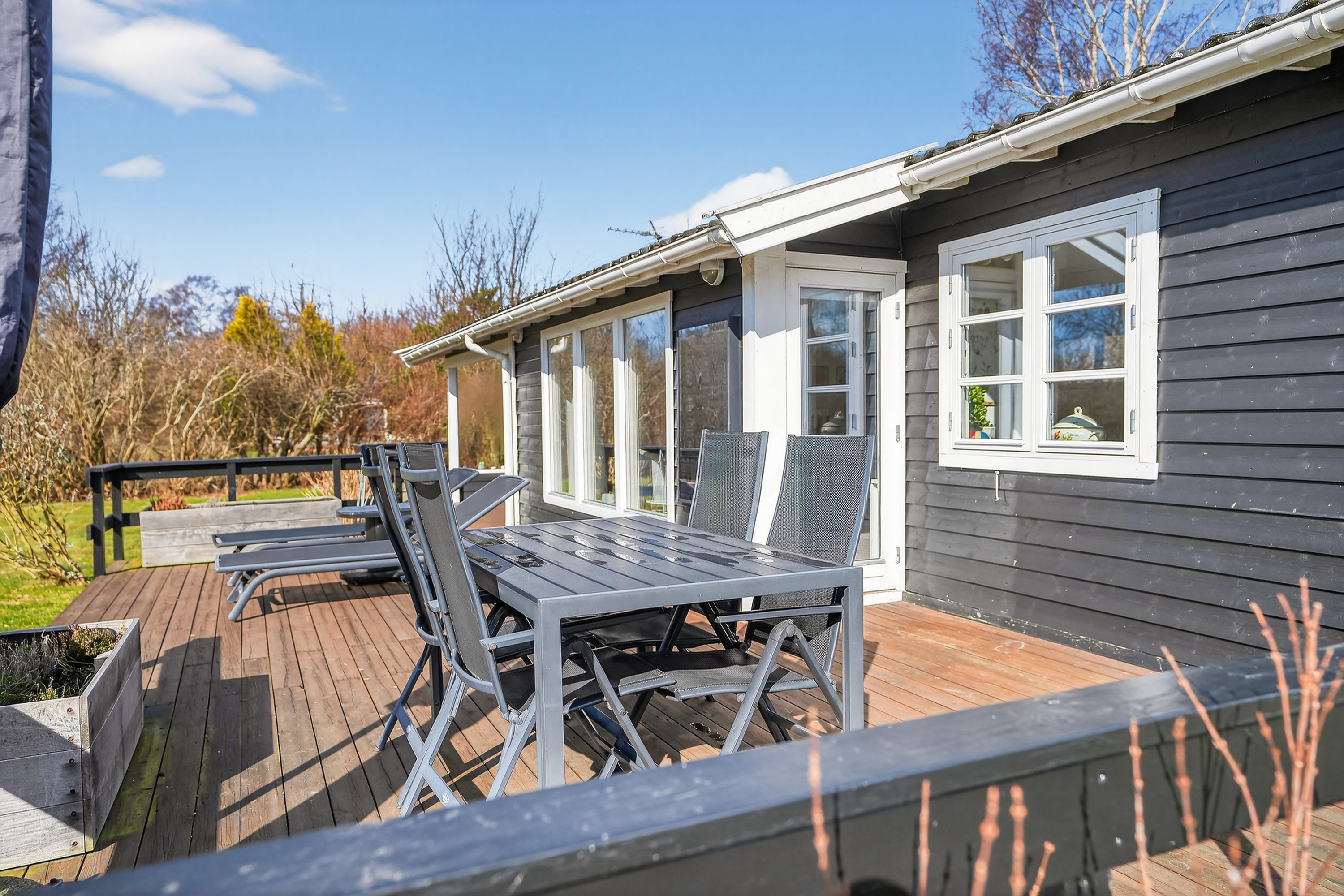 Fremhævet terrasse billede i fuldskærmstilstand. Billede af Tværleddet 1, Ebbeløkke, 4500 Nykøbing Sj