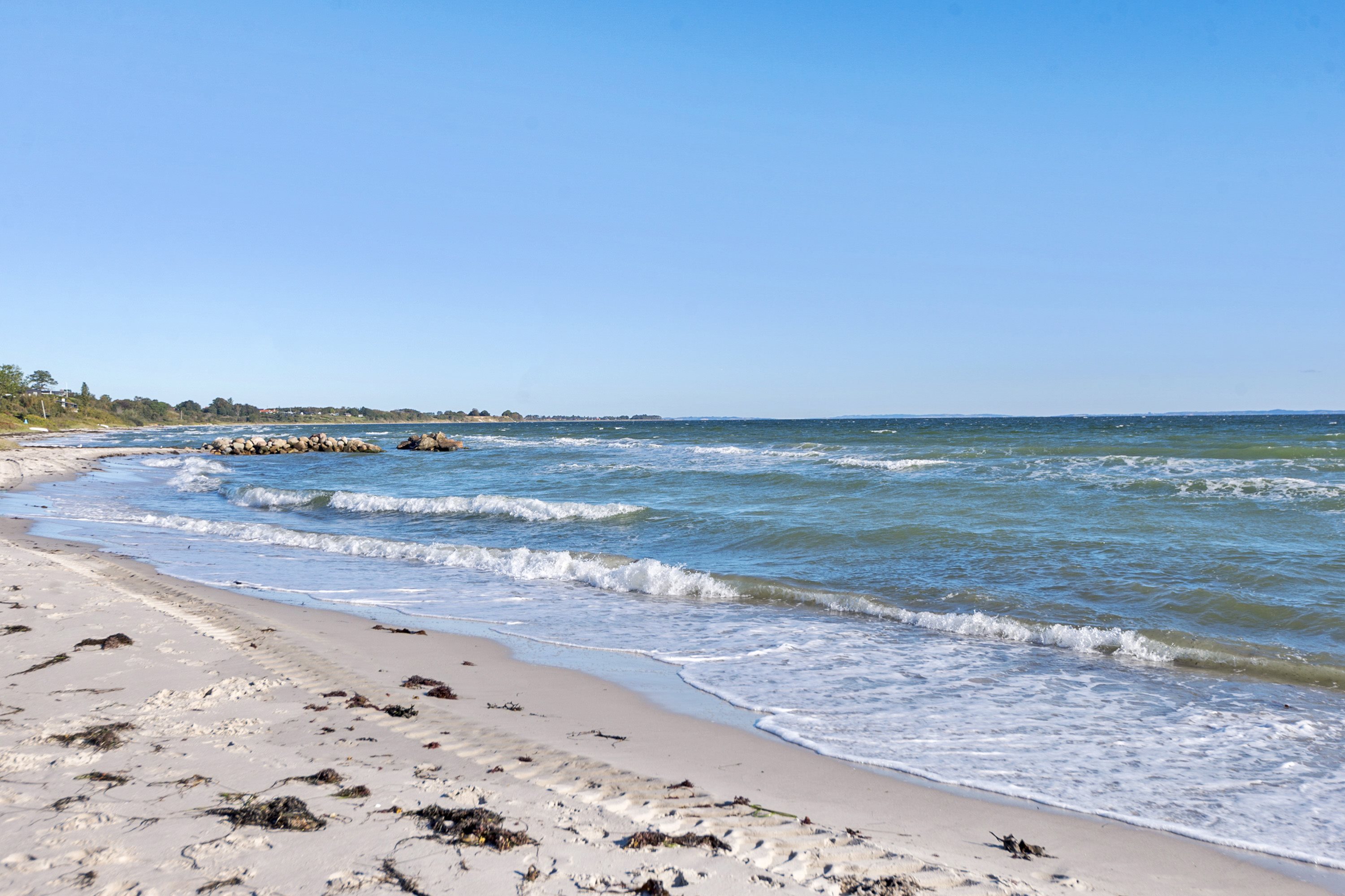 Fremhævet havudsigt billede i fuldskærmstilstand. Billede af Kystvejen 10B, Saksild Str, 8300 Odder