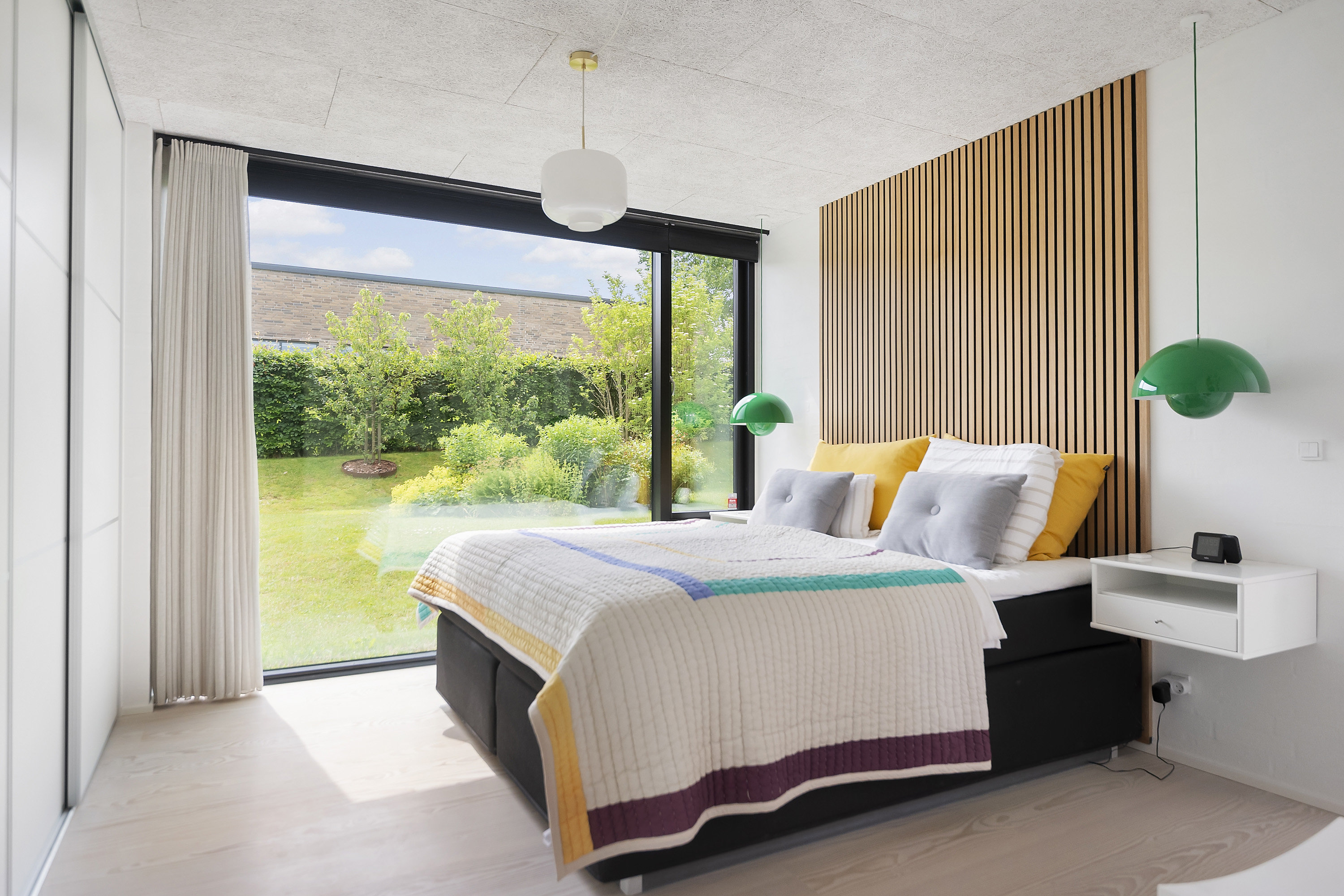 Fremhævet soveværelse billede i fuldskærmstilstand. Billede af Overskov 21, 8300 Odder