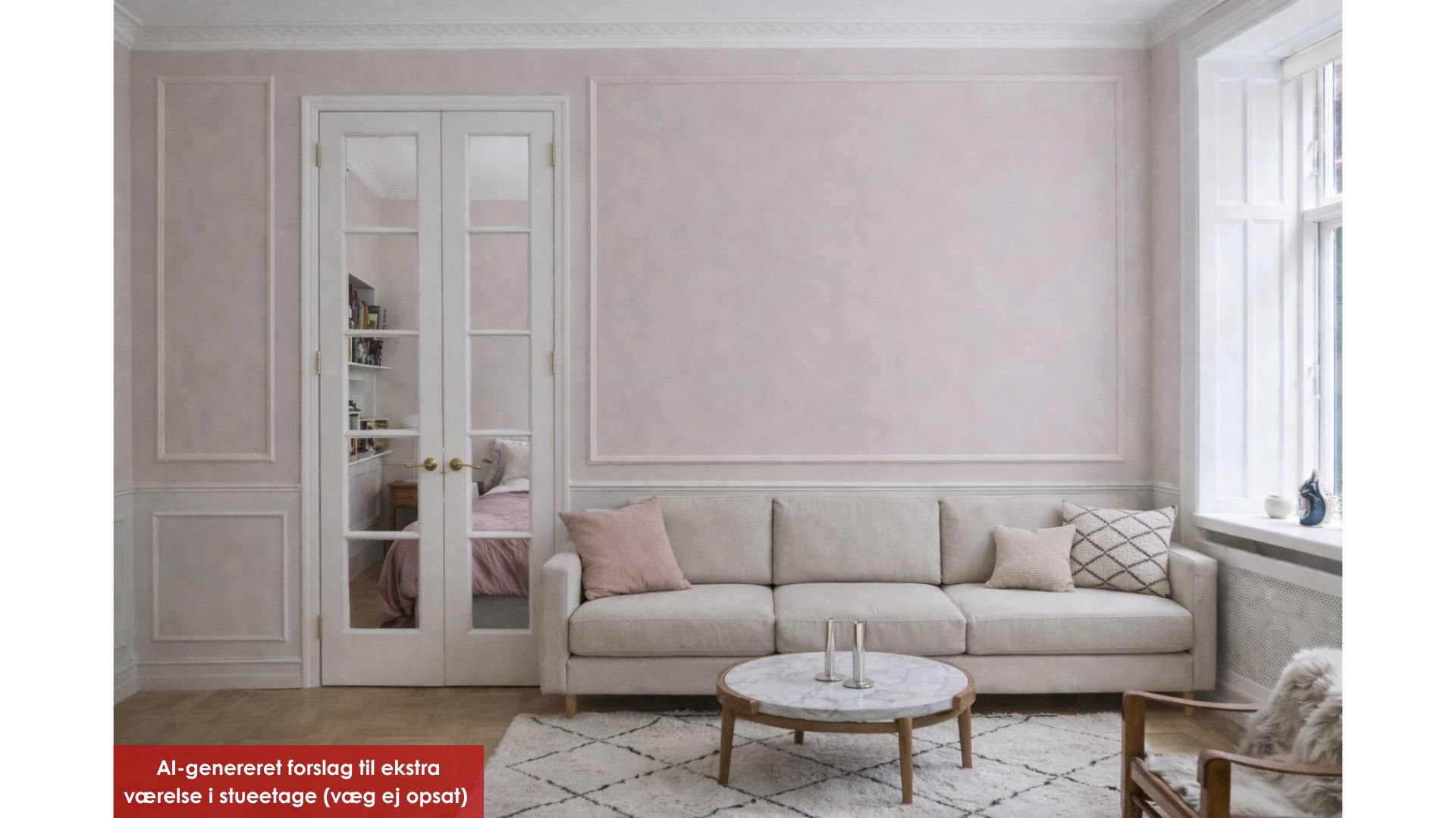 Fremhævet  billede i fuldskærmstilstand. Billede af Rosenvængets Allé 17A, st.., 2100 København Ø