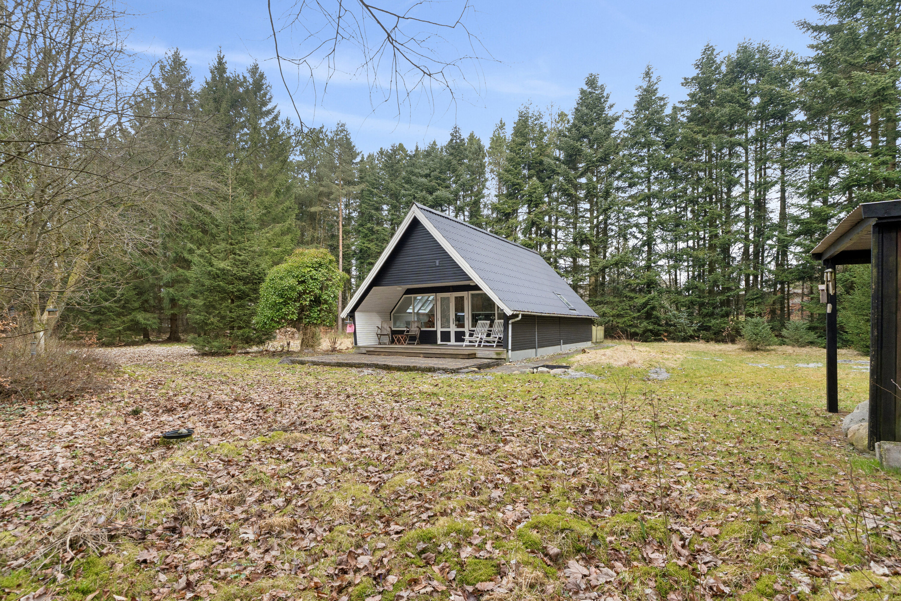 Fremhævet set fra vejen billede i fuldskærmstilstand. Billede af Tyttebærvej 44, 7441 Bording