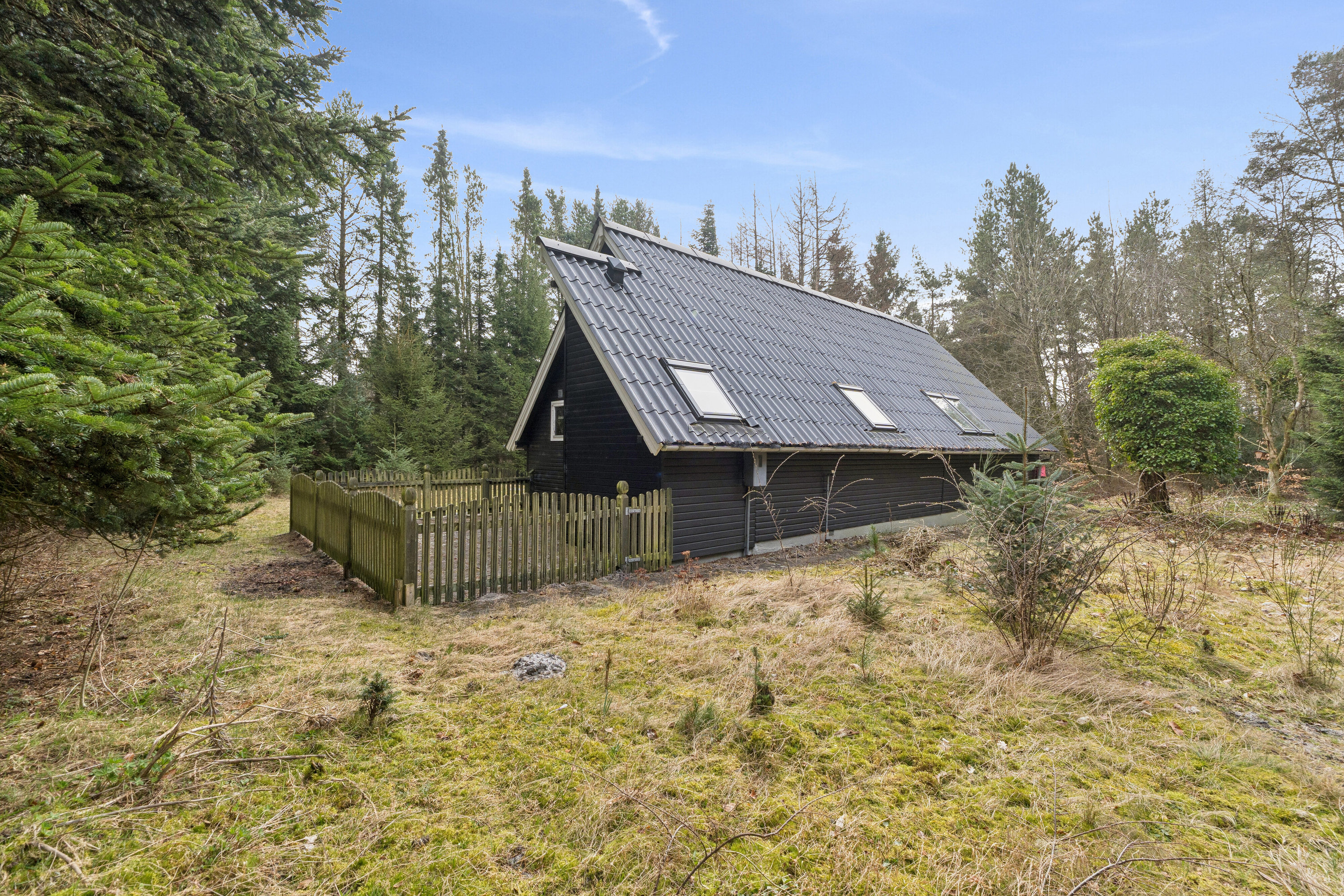 Fremhævet set fra vejen billede i fuldskærmstilstand. Billede af Tyttebærvej 44, 7441 Bording