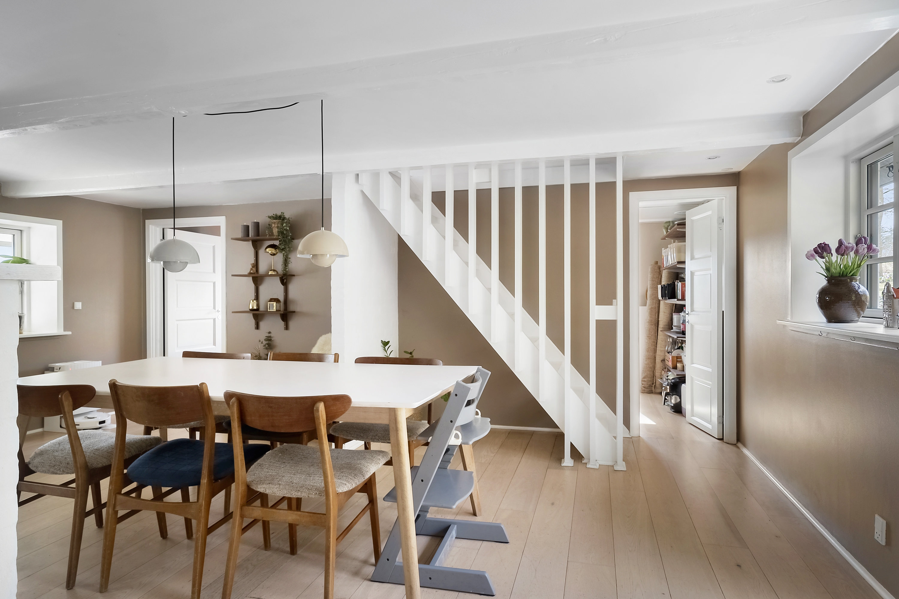 Fremhævet spisekøkken billede i fuldskærmstilstand. Billede af Langergårdvej 18, Resen, 7600 Struer