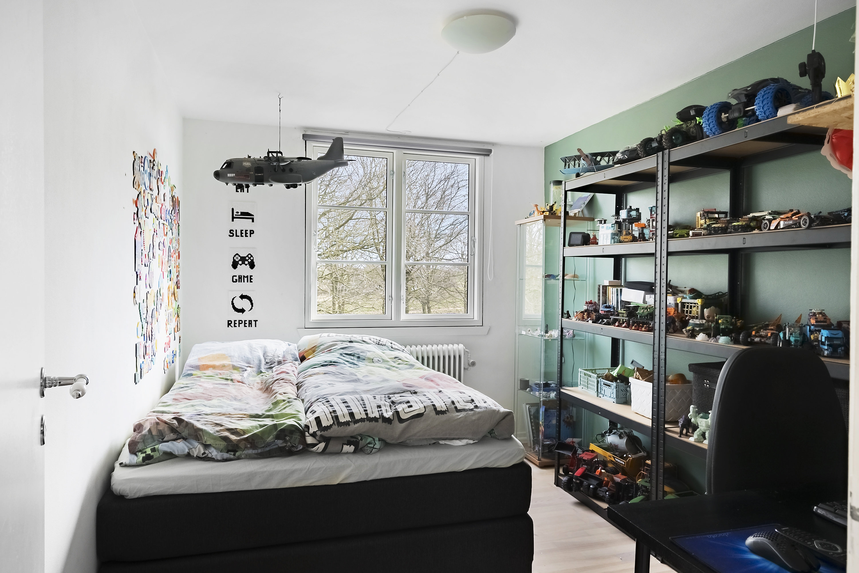 Fremhævet soveværelse billede i fuldskærmstilstand. Billede af Langergårdvej 18, Resen, 7600 Struer