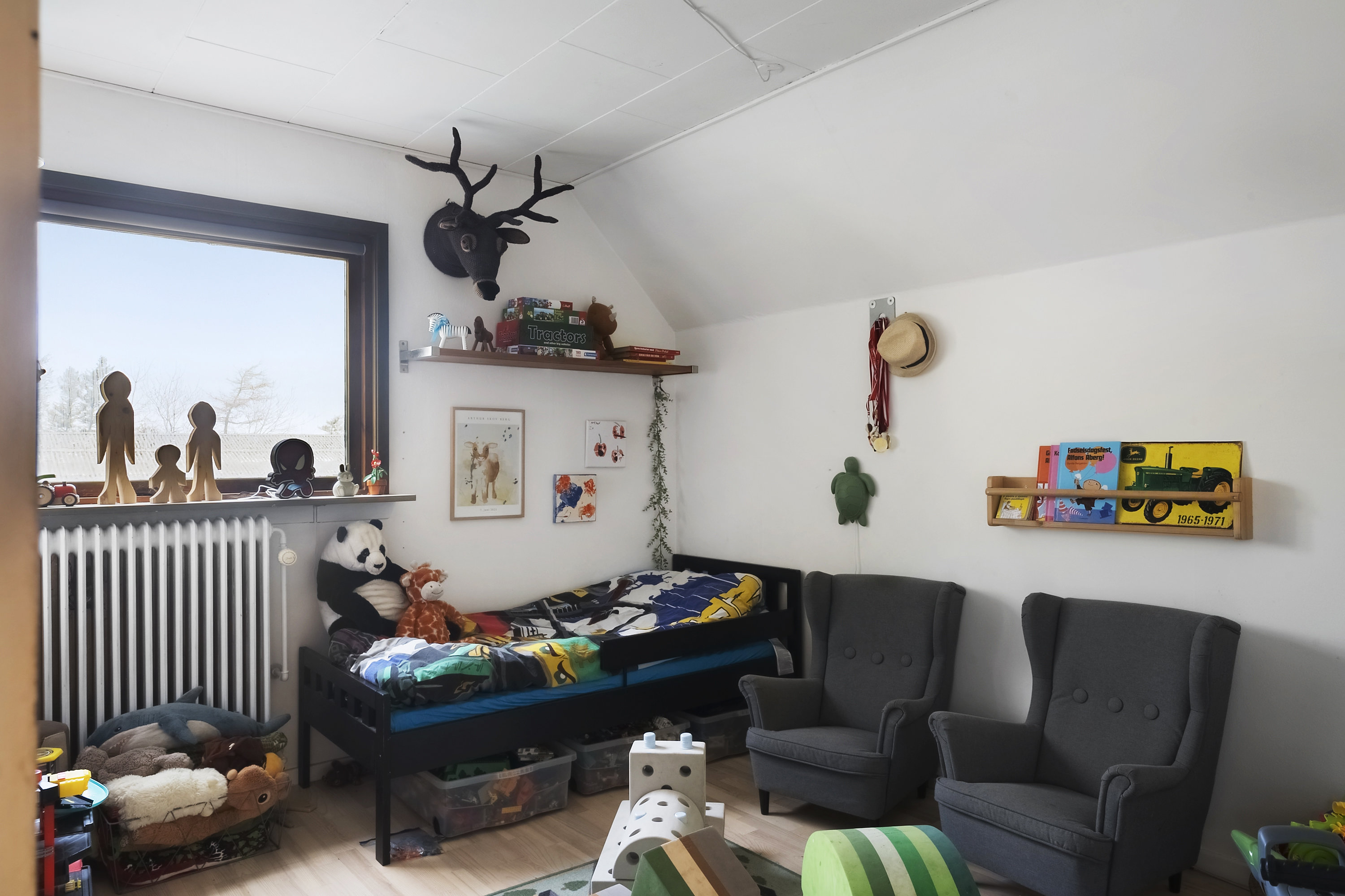 Fremhævet stue billede i fuldskærmstilstand. Billede af Langergårdvej 18, Resen, 7600 Struer