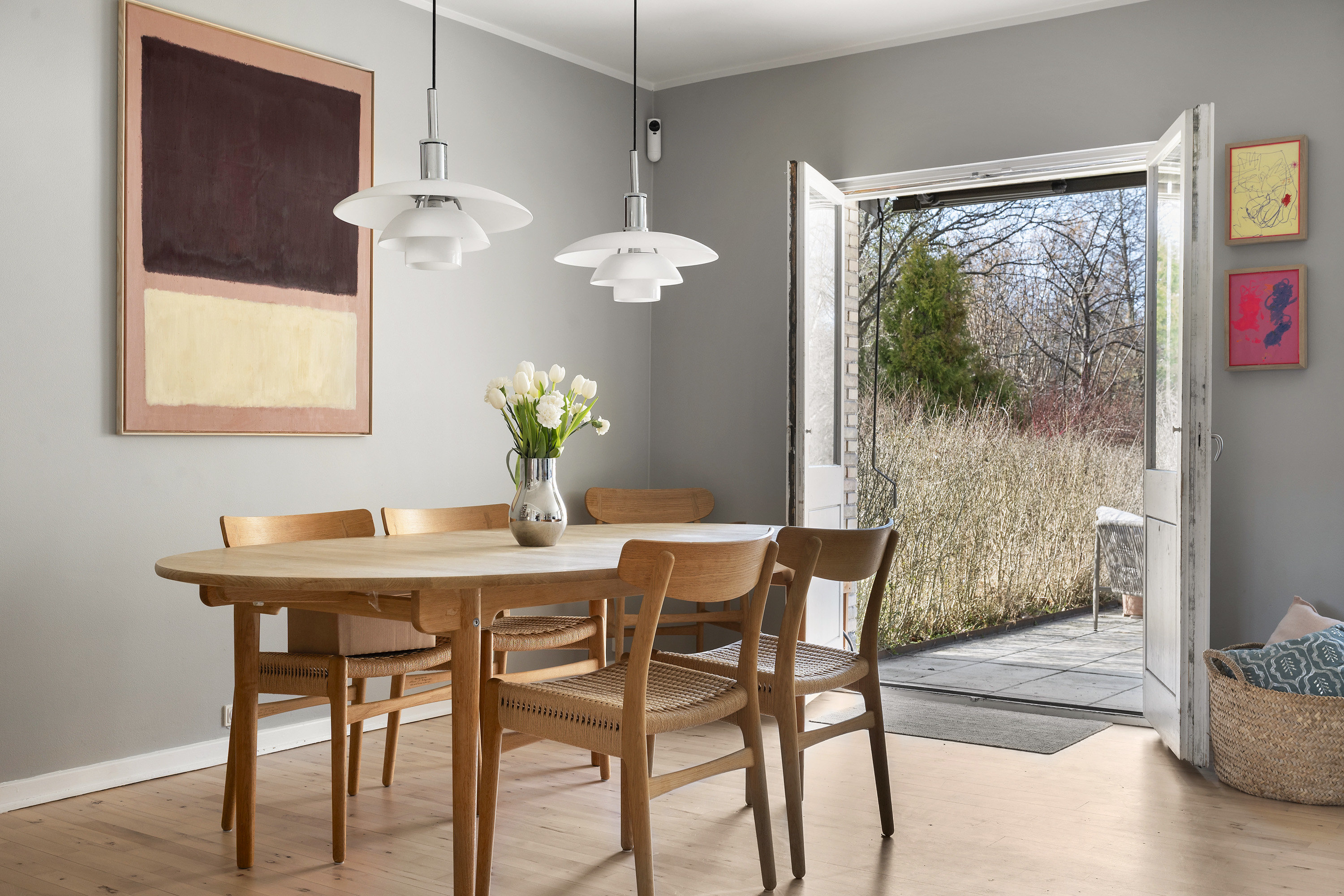 Fremhævet spisestue billede i fuldskærmstilstand. Billede af Vejlemosevej 54, 2840 Holte