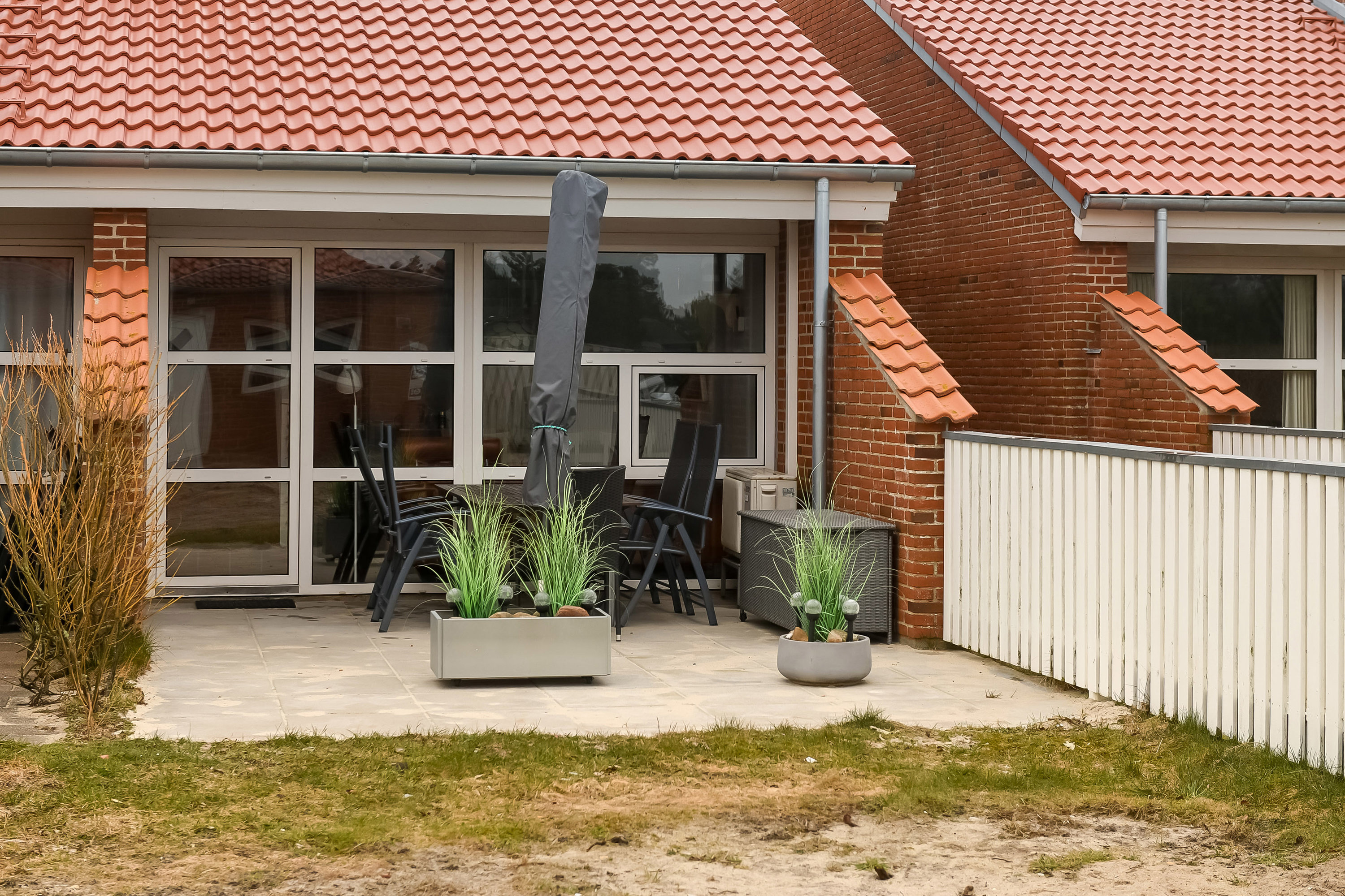 Fremhævet terrasse billede i fuldskærmstilstand. Billede af Fyrvej 26, st.. 16., 6857 Blåvand