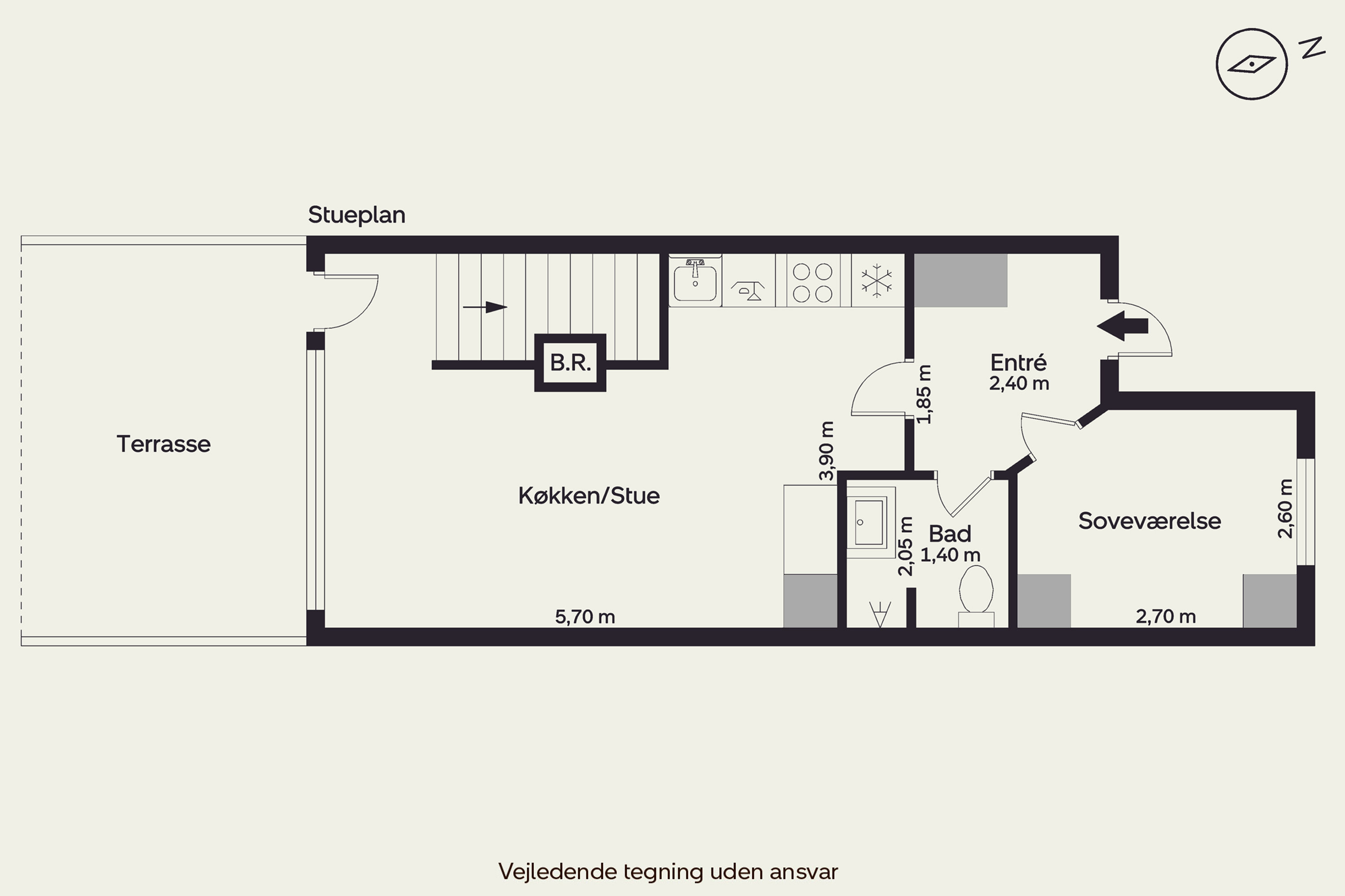 Plantegninger billede af Fyrvej 26, st.. 16., 6857 Blåvand