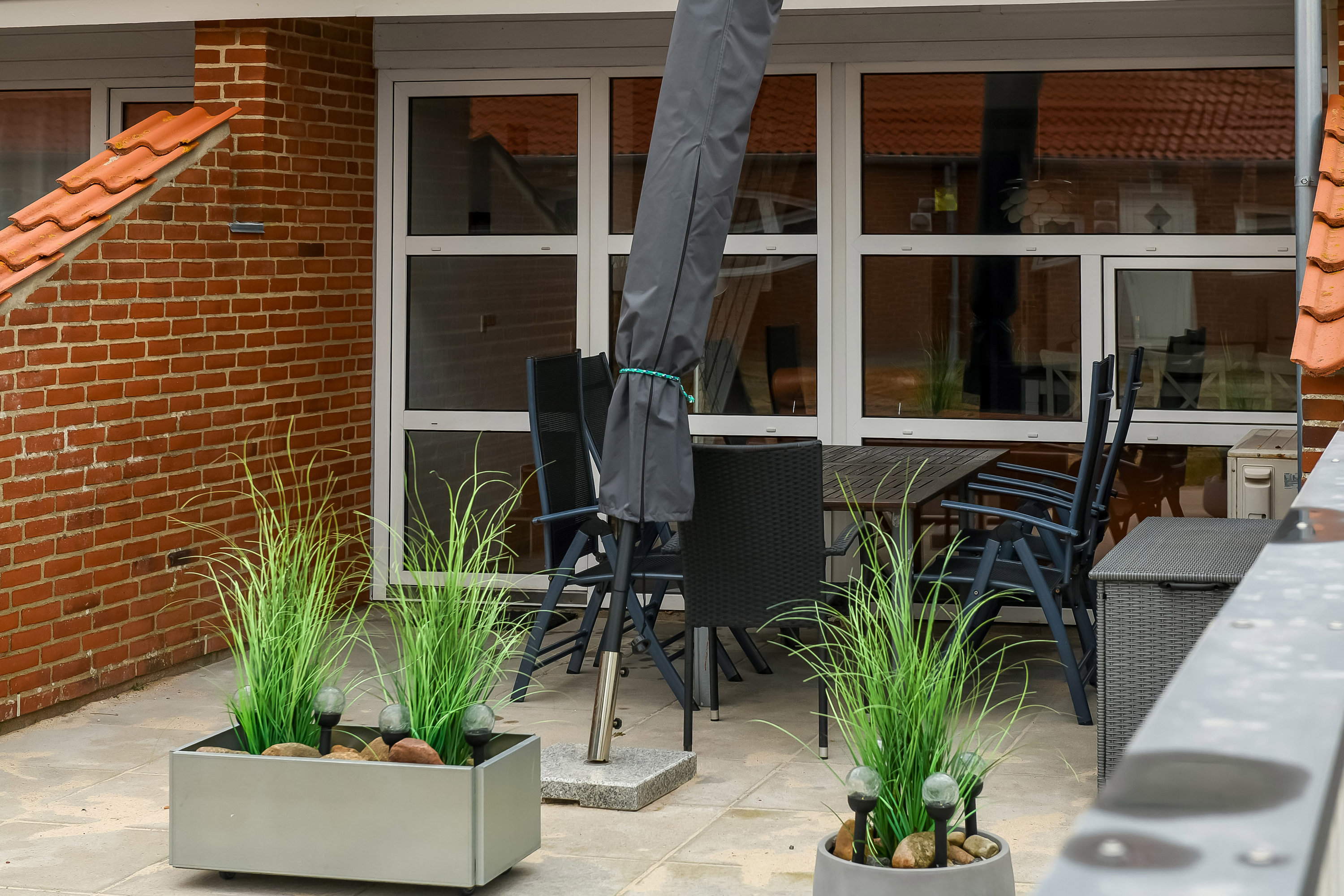 Fremhævet terrasse billede i fuldskærmstilstand. Billede af Fyrvej 26, st.. 16., 6857 Blåvand