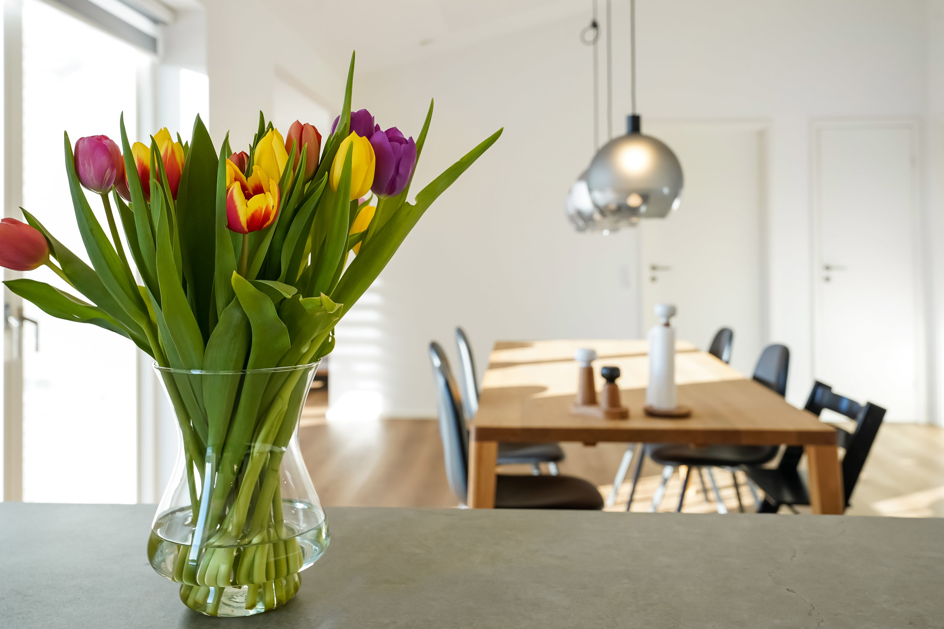 Fremhævet stue billede i fuldskærmstilstand. Billede af Vesterled 34, 5690 Tommerup