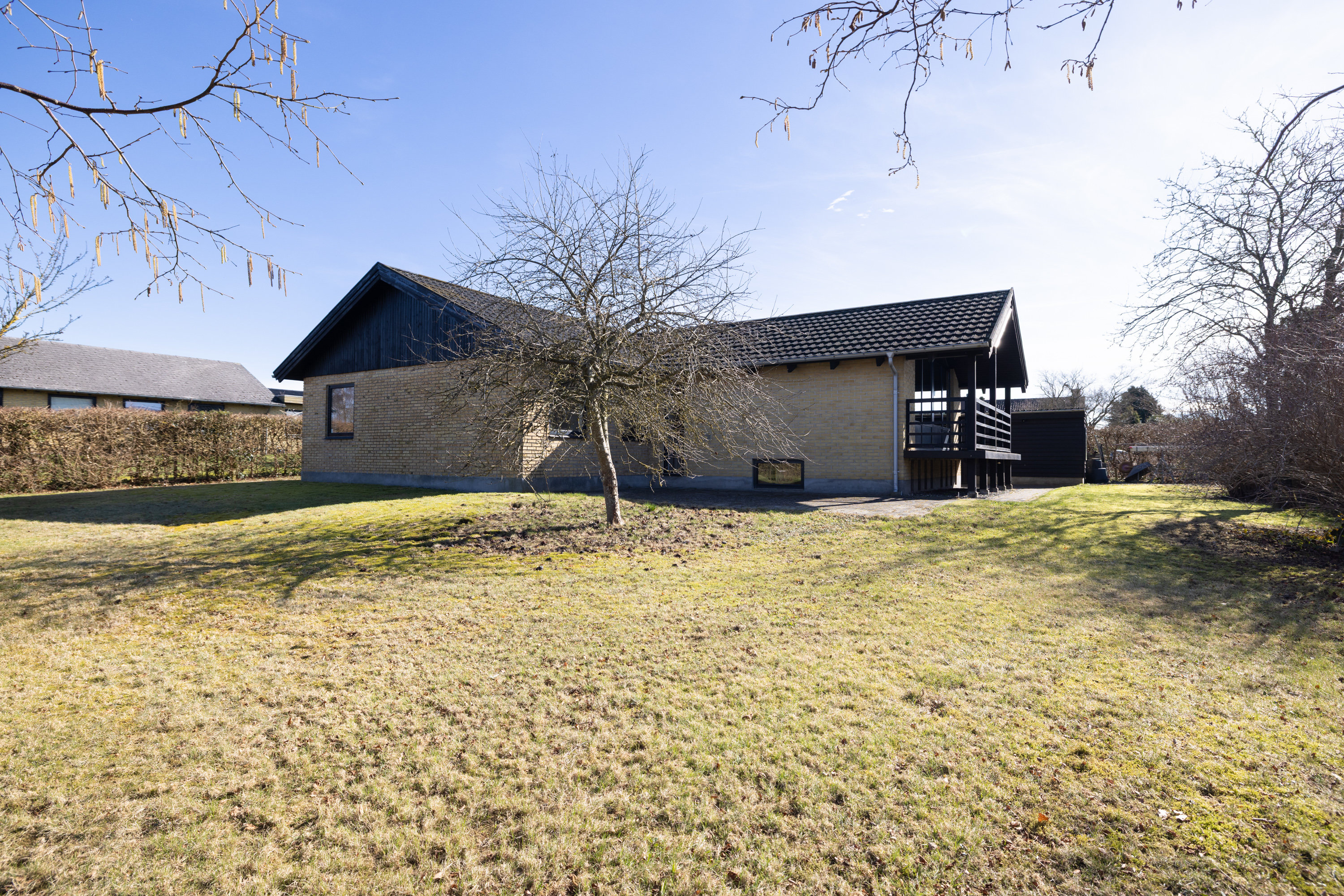 Fremhævet  billede i fuldskærmstilstand. Billede af Langeløkke 7, 8381 Tilst