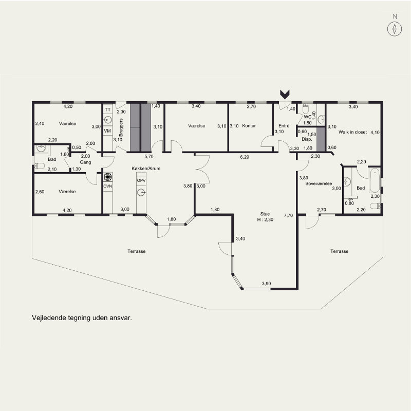 Plantegninger billede af Stadionvej 86, 6000 Kolding
