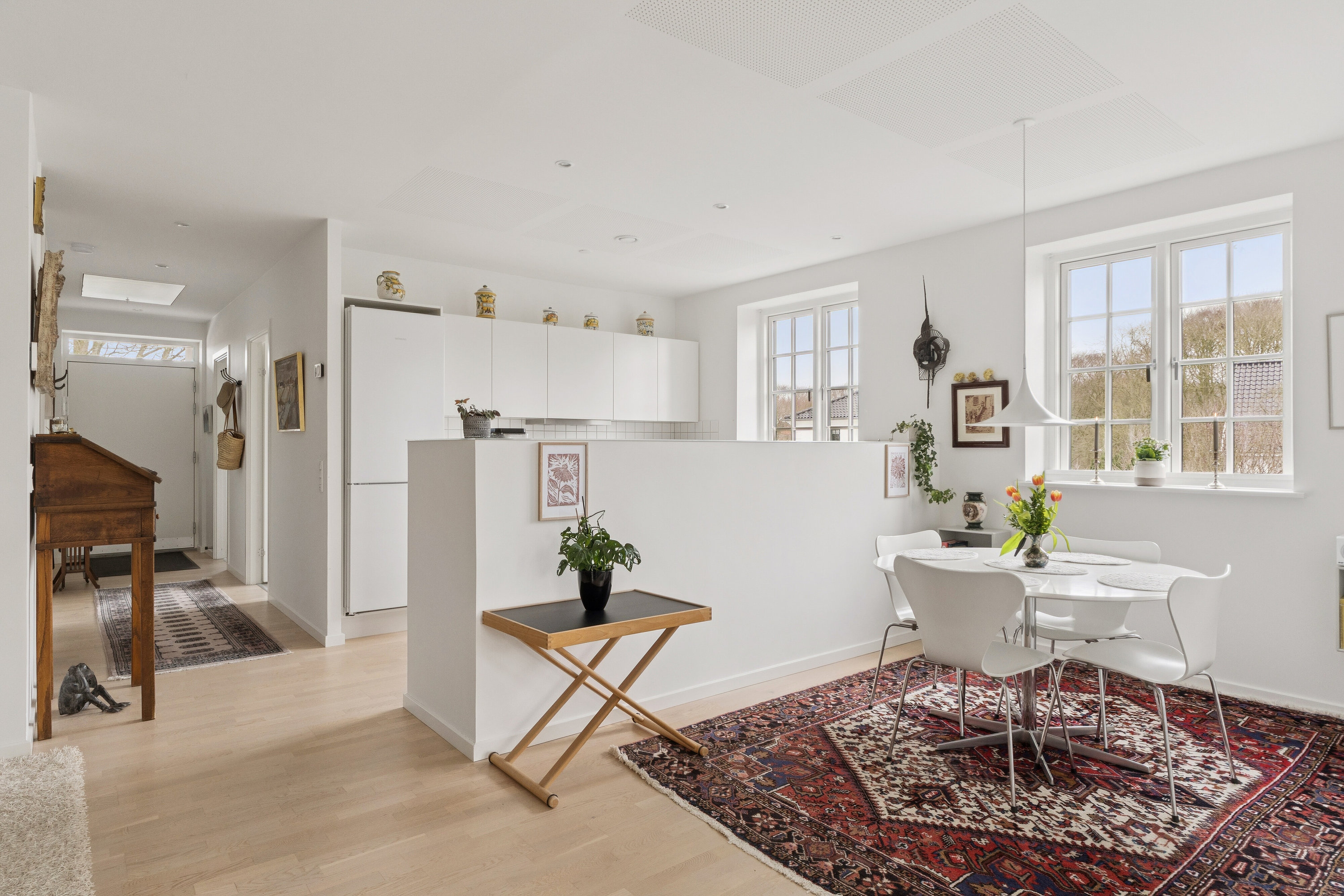 Fremhævet spisestue billede i fuldskærmstilstand. Billede af Svanelundsvej 6F, 1. 1., 9800 Hjørring