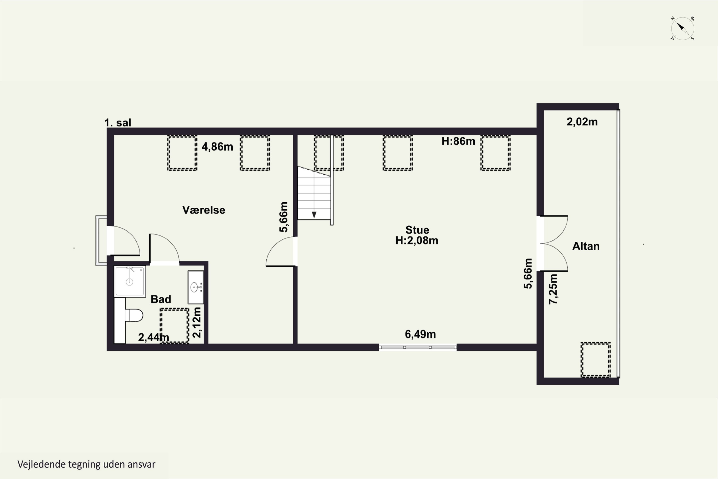 Plantegninger billede af Peter Olsens Vej 2G, 3100 Hornbæk