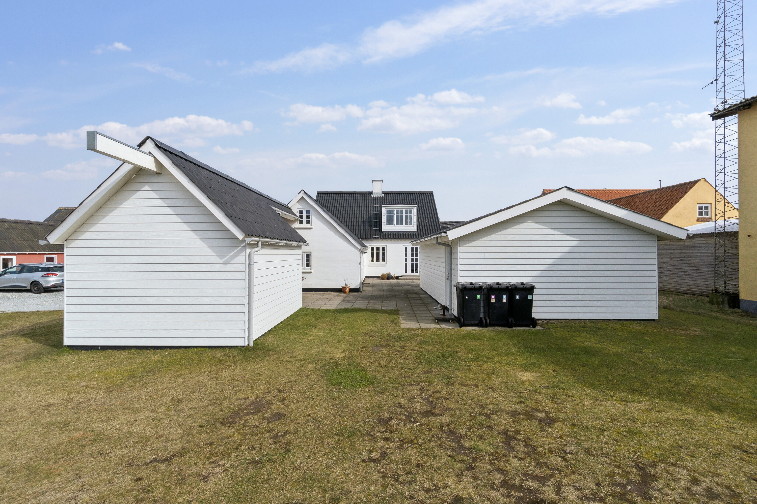 Fremhævet set fra haven billede i fuldskærmstilstand. Billede af Vesterhavsgade 75, Vorupør, 7700 Thisted