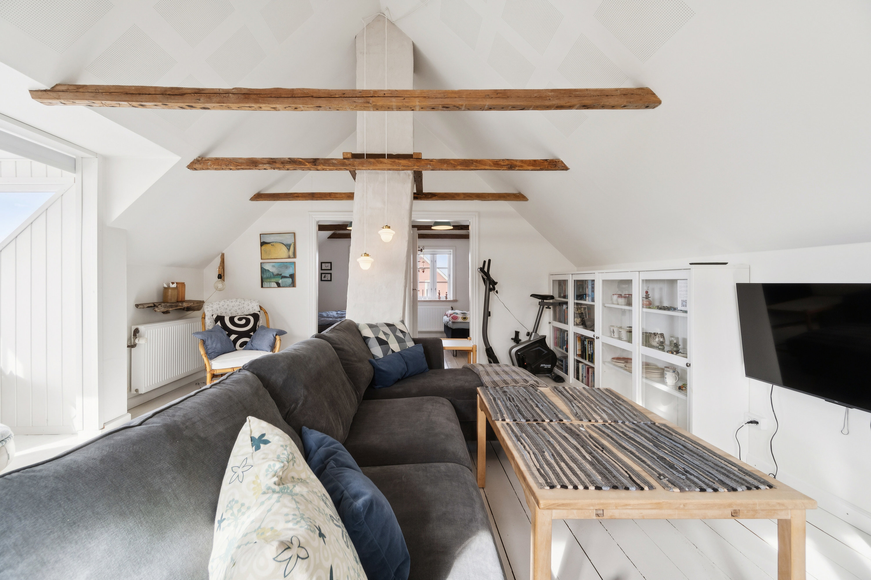 Fremhævet stue billede i fuldskærmstilstand. Billede af Vesterhavsgade 75, Vorupør, 7700 Thisted