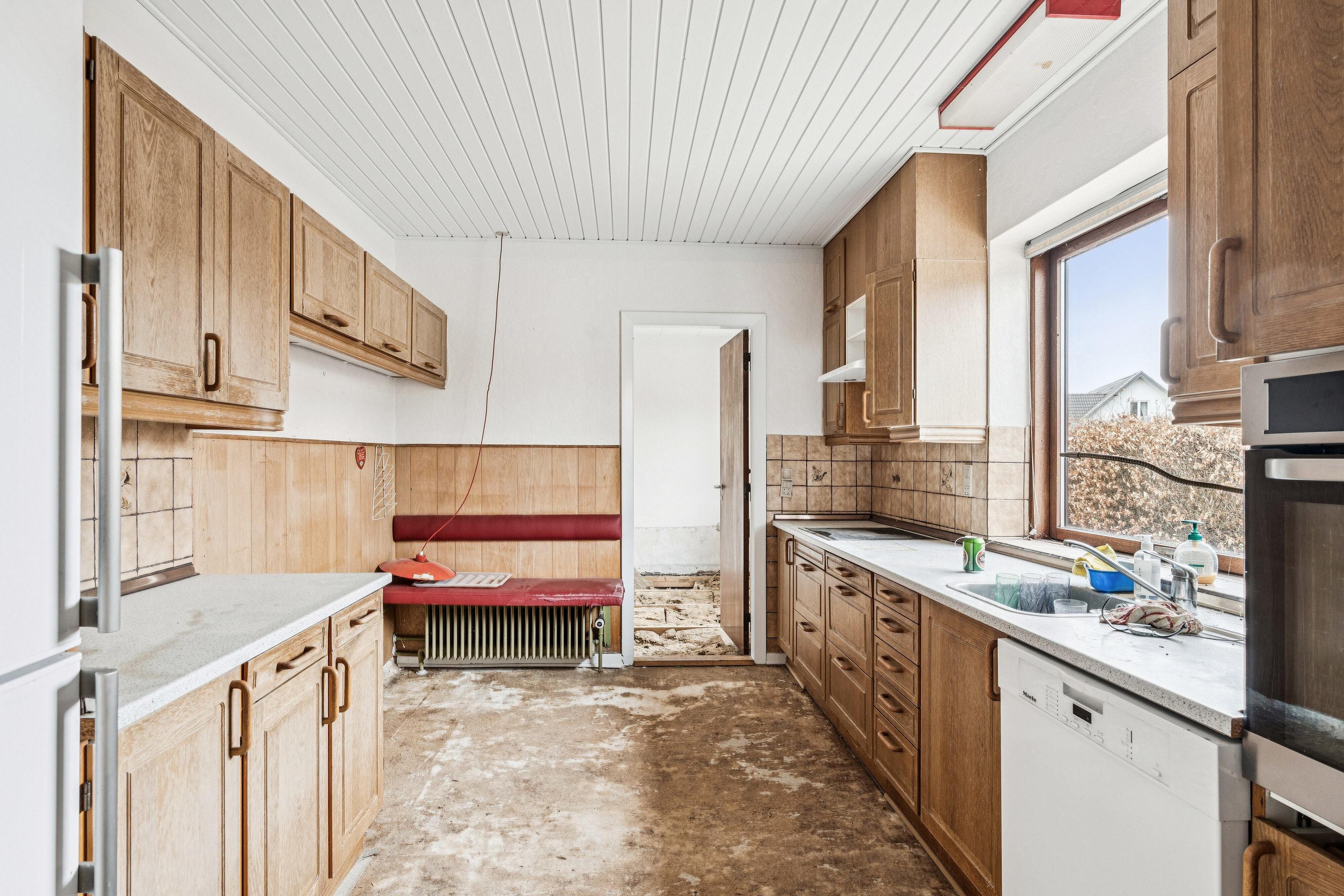 Fremhævet køkken billede i fuldskærmstilstand. Billede af Hørlycks Alle 12C, 7200 Grindsted