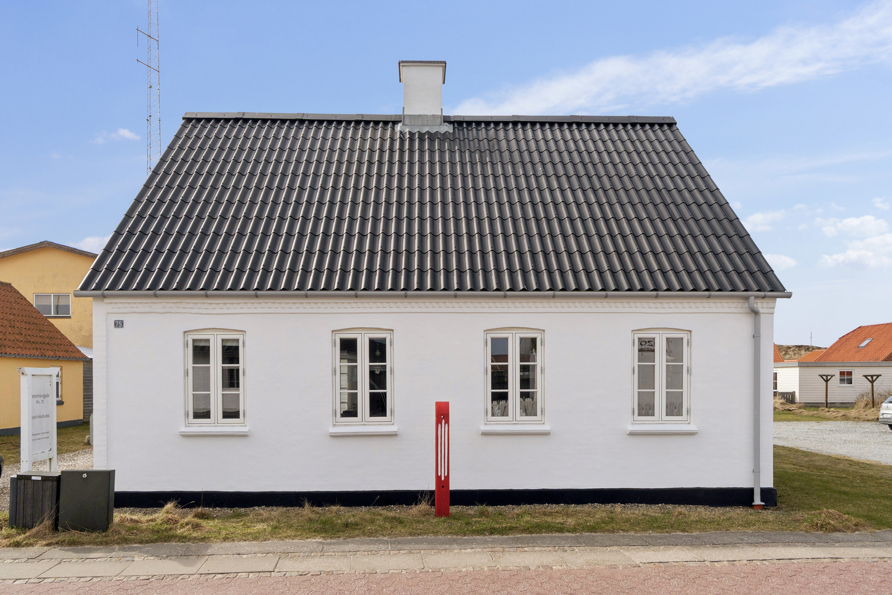 Fremhævet set fra vejen billede i fuldskærmstilstand. Billede af Vesterhavsgade 75, Vorupør, 7700 Thisted