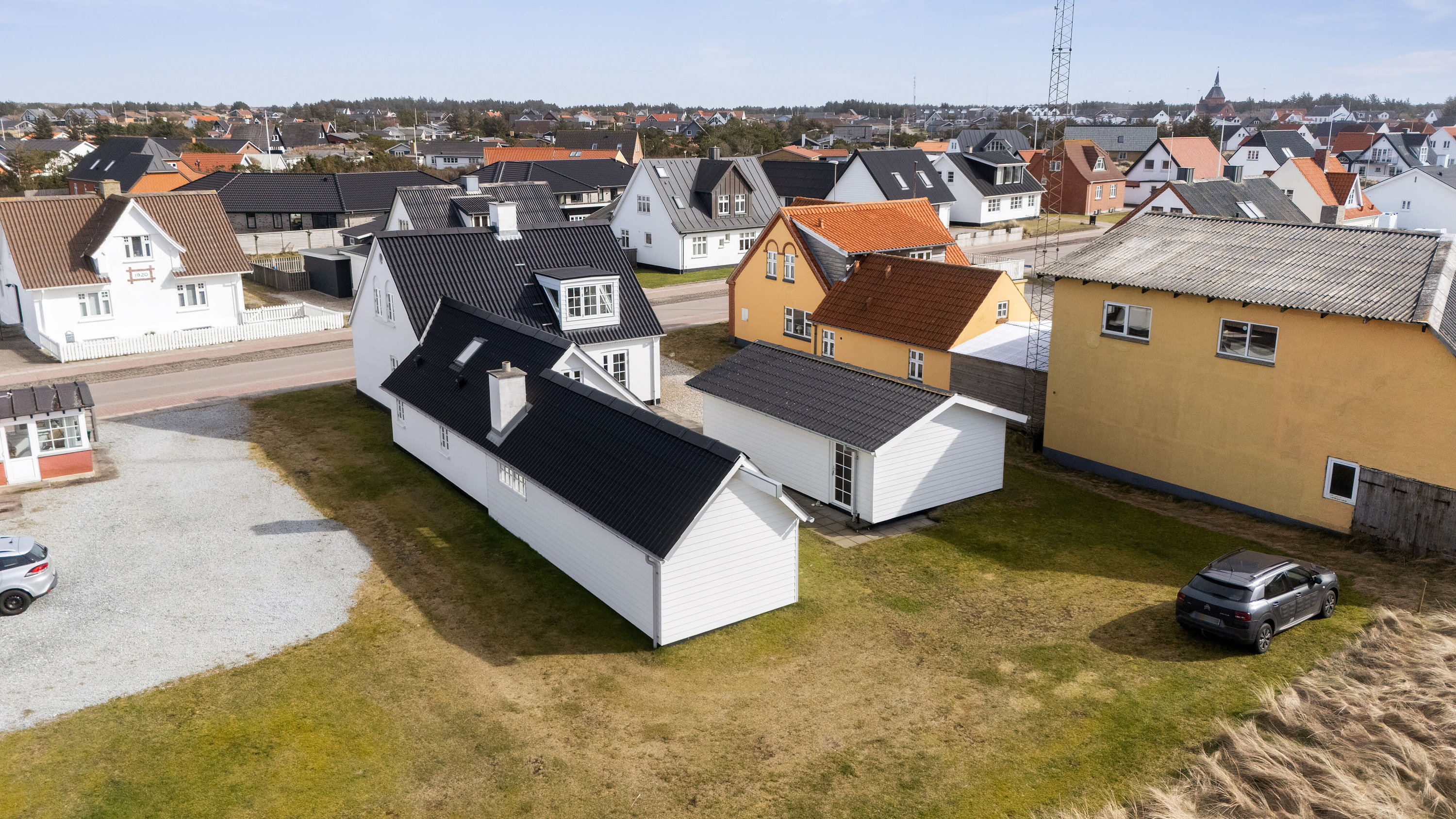 Fremhævet luftfoto billede i fuldskærmstilstand. Billede af Vesterhavsgade 75, Vorupør, 7700 Thisted