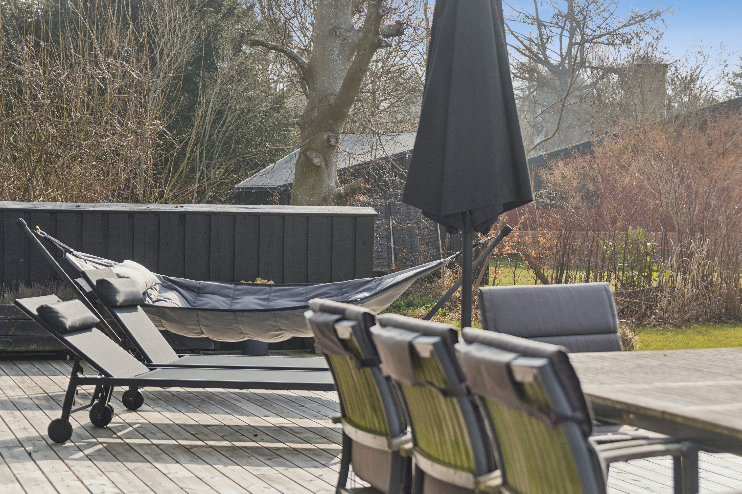 Fremhævet terrasse billede i fuldskærmstilstand. Billede af Leifavej Østre 6, 4550 Asnæs