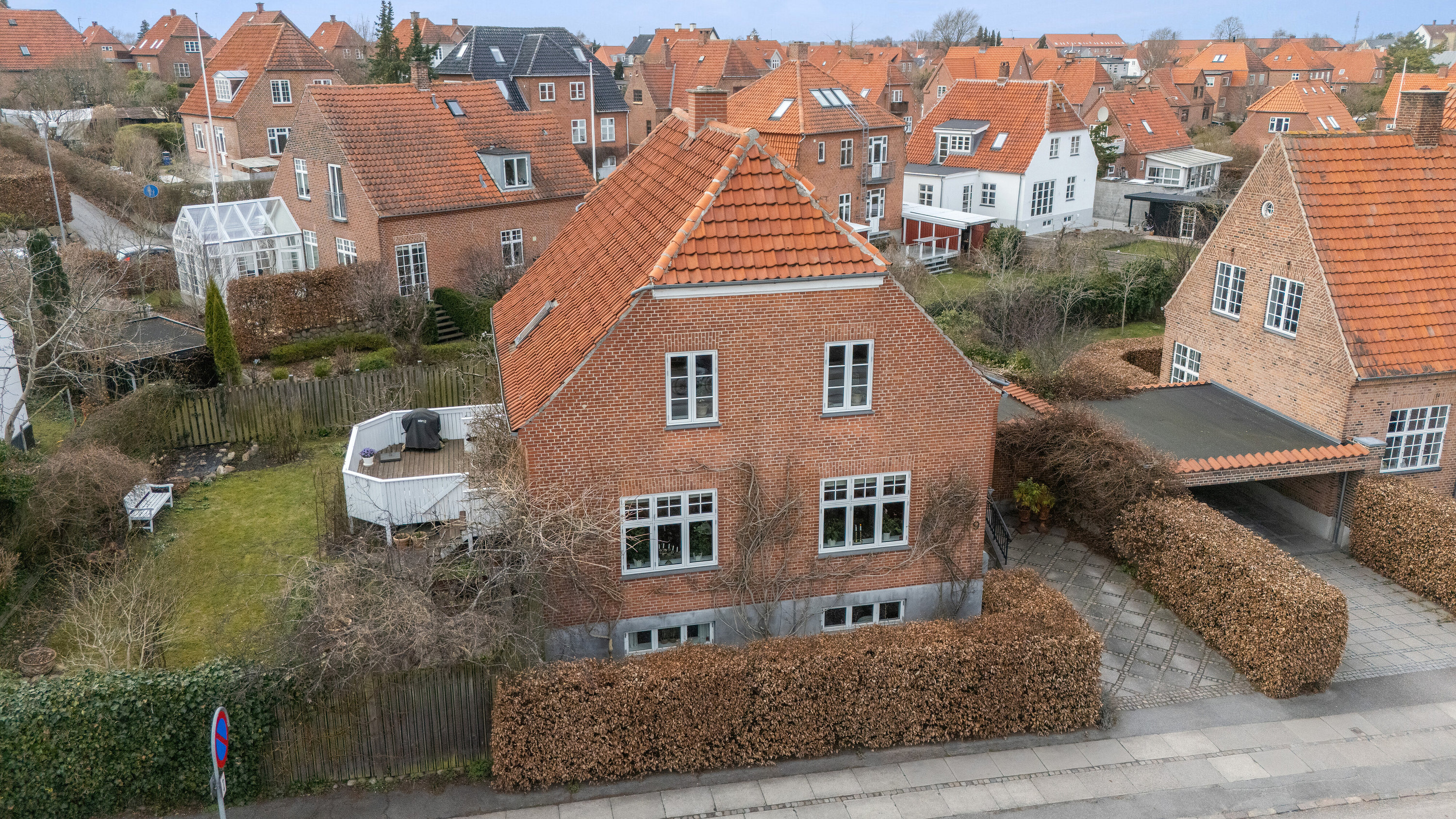 Fremhævet udsigt fra toppen billede i fuldskærmstilstand. Billede af Byvolden 9, 4000 Roskilde