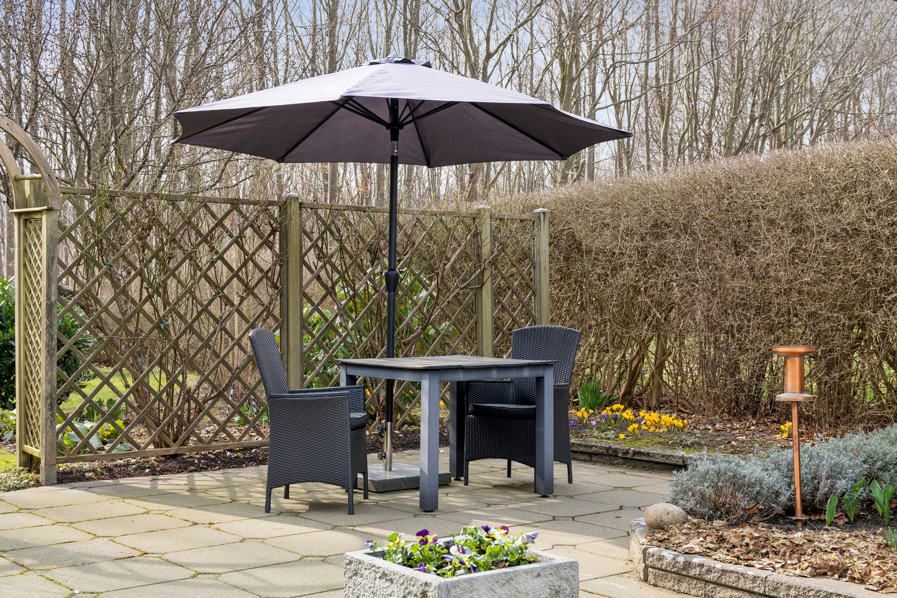 Fremhævet terrasse billede i fuldskærmstilstand. Billede af Tvedvej 53, 5700 Svendborg