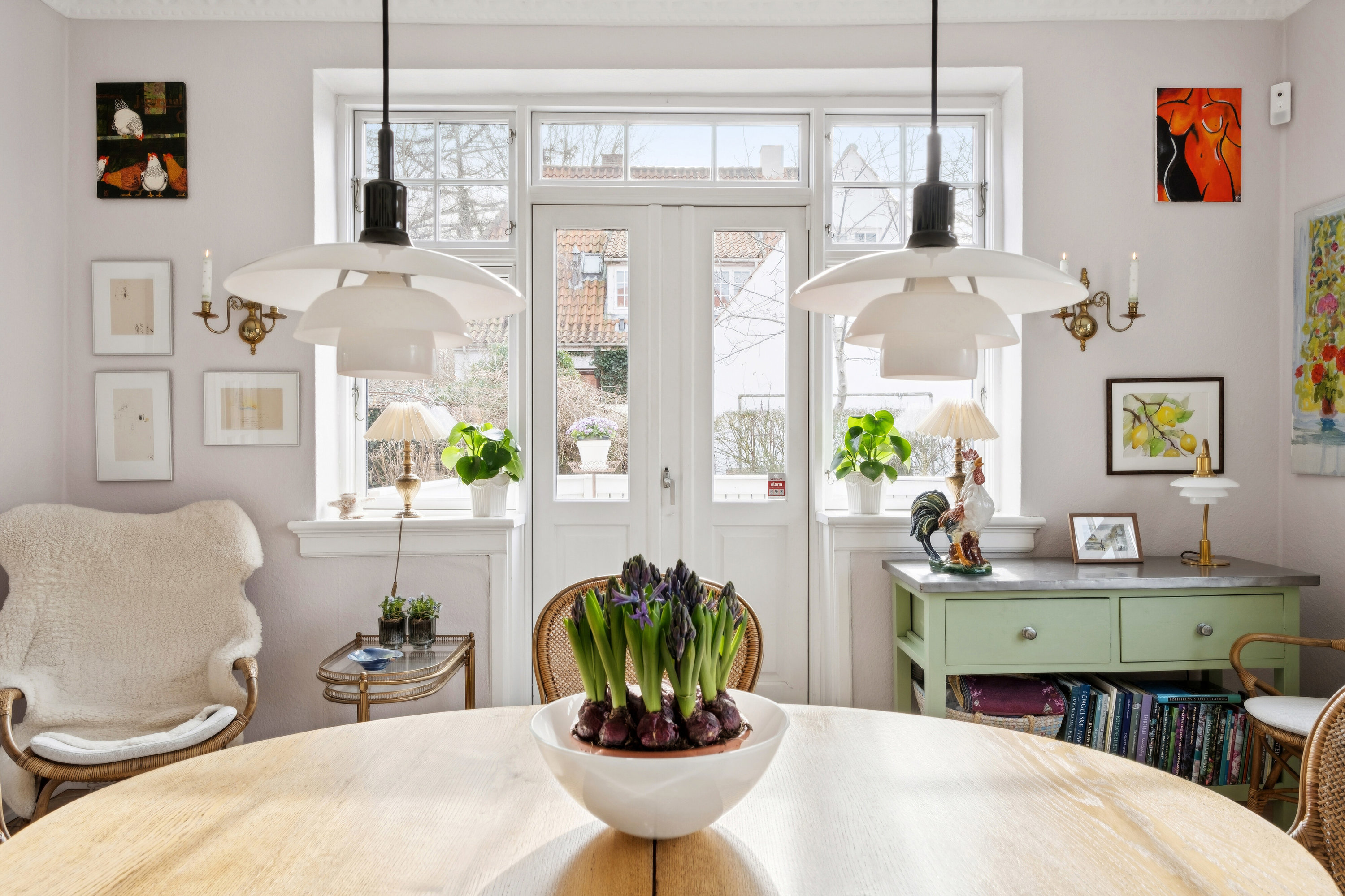 Fremhævet spisestue billede i fuldskærmstilstand. Billede af Byvolden 9, 4000 Roskilde