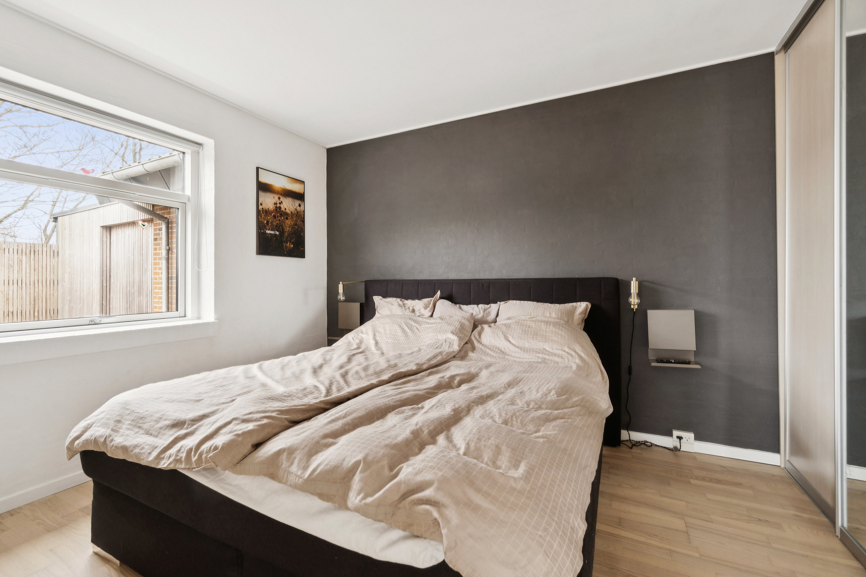 Fremhævet soveværelse billede i fuldskærmstilstand. Billede af Landlystparken 4, Tingstrup, 7700 Thisted