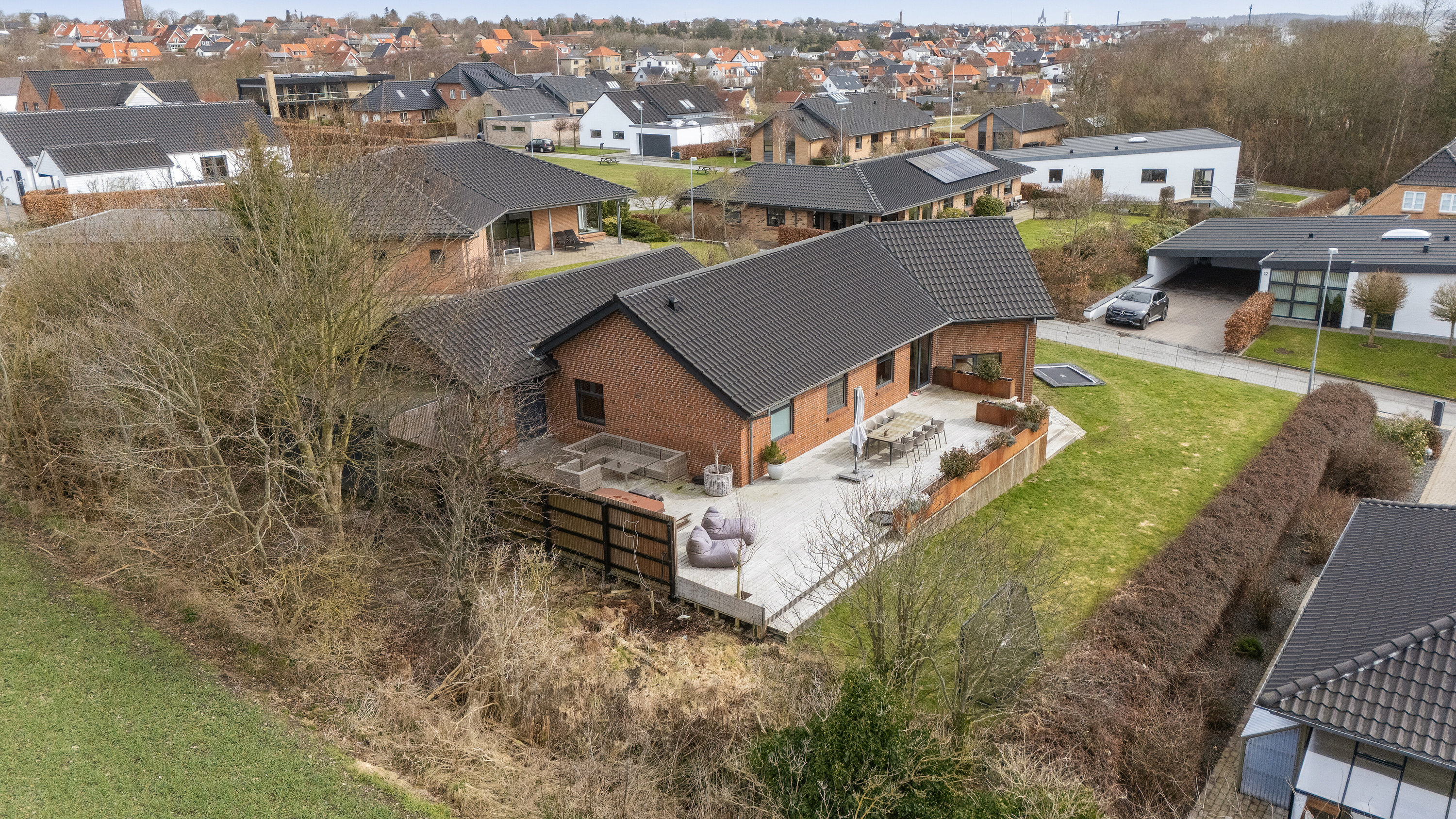 Fremhævet luftfoto billede i fuldskærmstilstand. Billede af Landlystparken 4, Tingstrup, 7700 Thisted