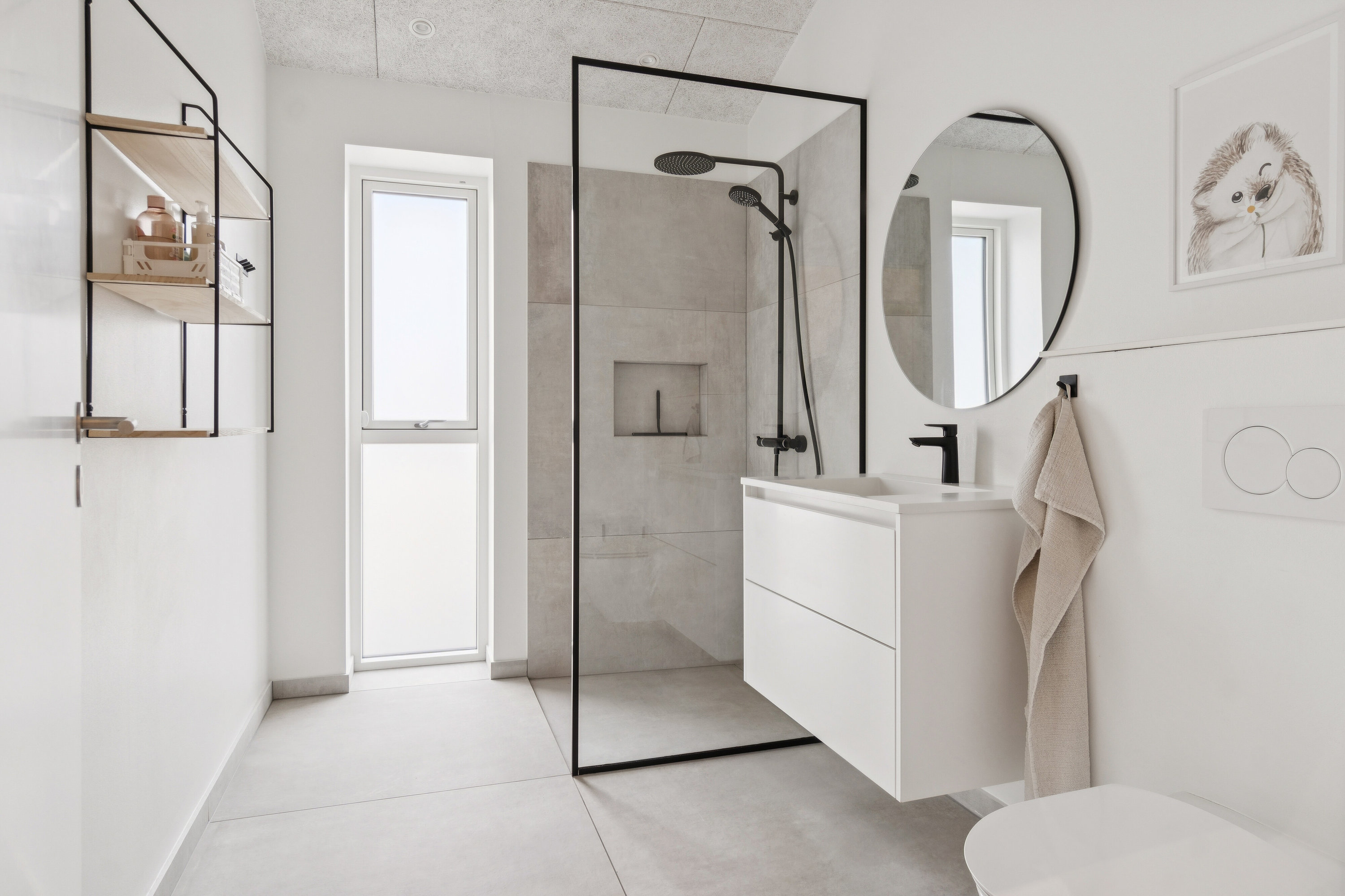 Fremhævet badeværelse billede i fuldskærmstilstand. Billede af Ejstrupvej 14, 2650 Hvidovre