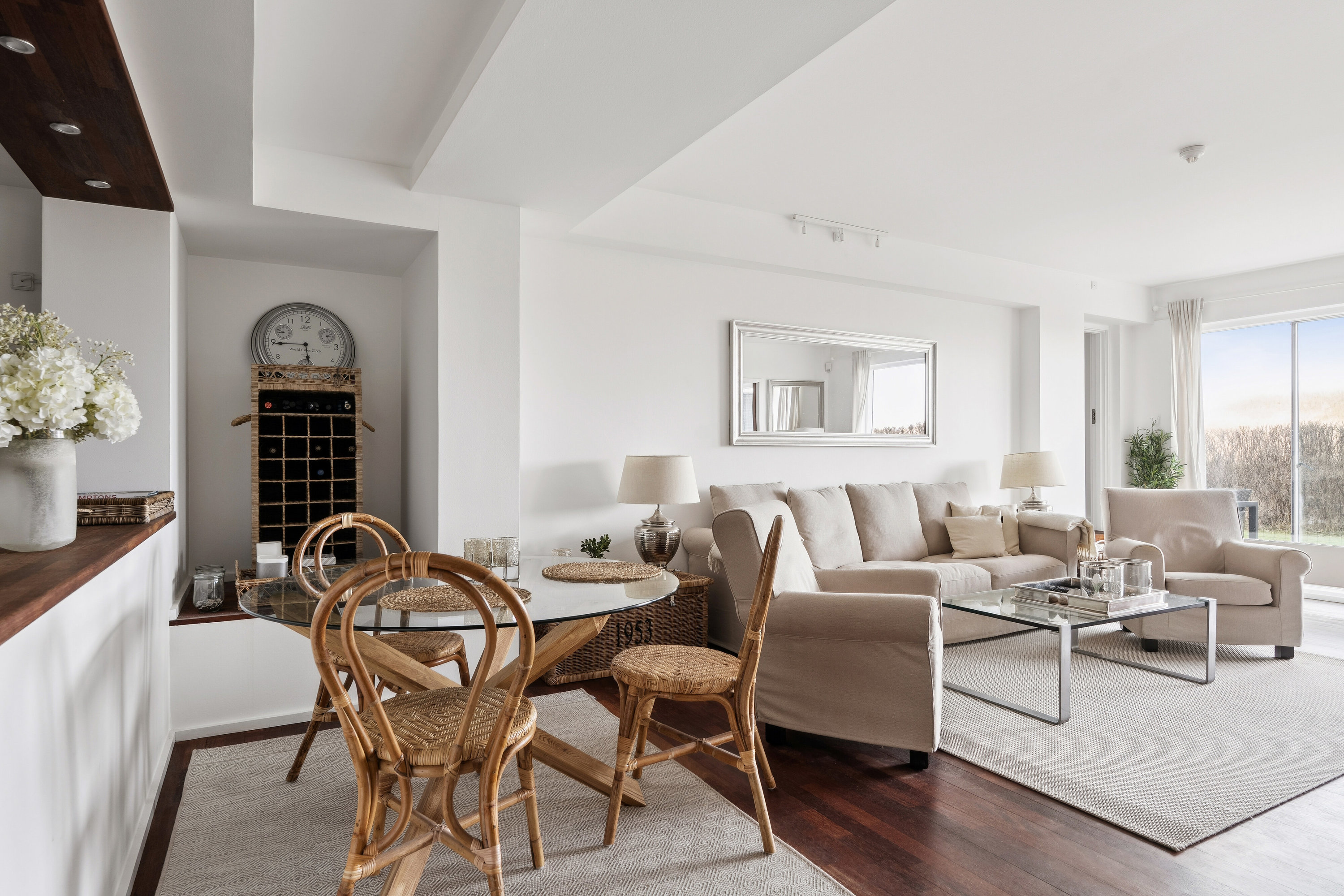 Fremhævet spisestue billede i fuldskærmstilstand. Billede af Kystvej 20, st.. 7., 3100 Hornbæk