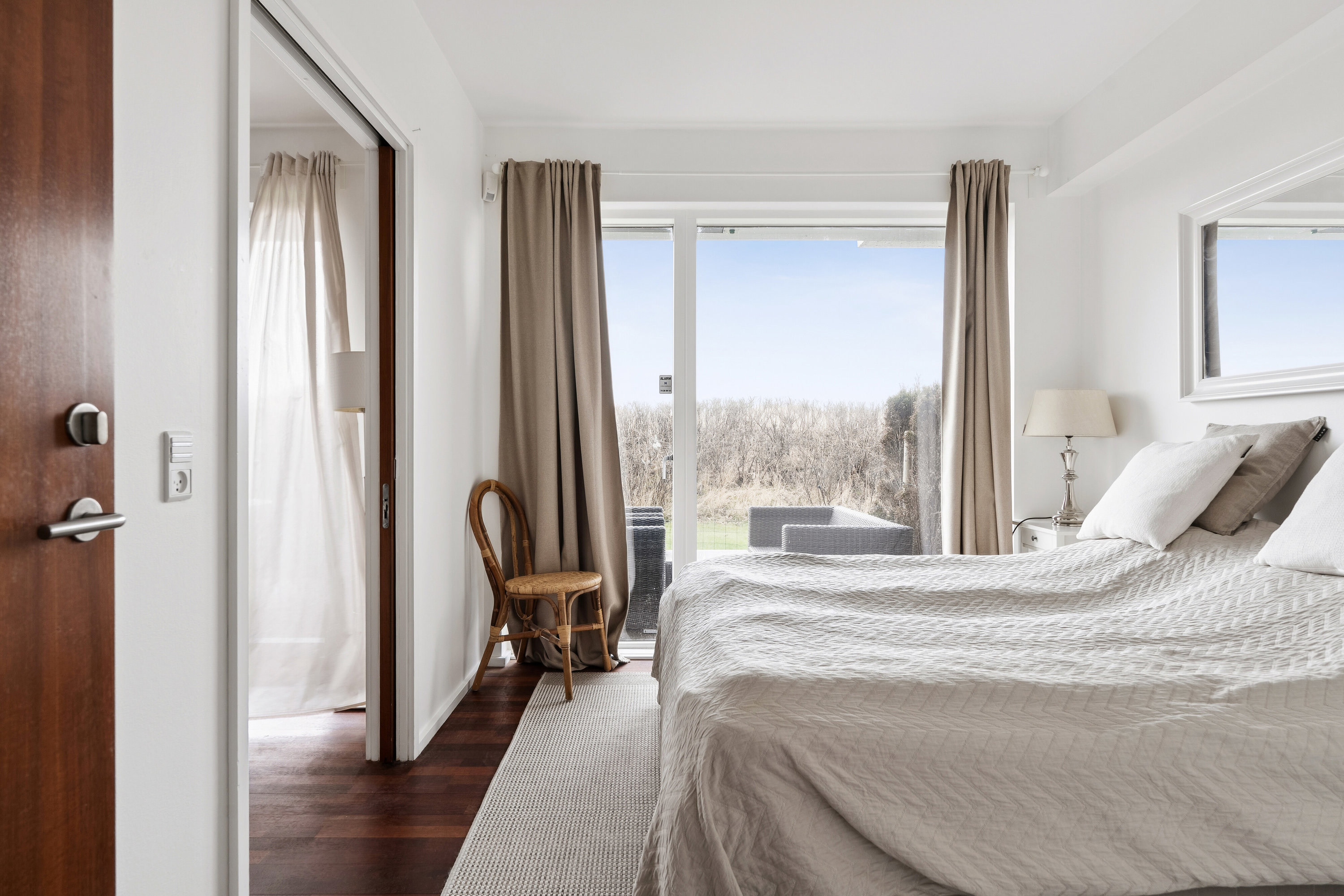 Fremhævet soveværelse billede i fuldskærmstilstand. Billede af Kystvej 20, st.. 7., 3100 Hornbæk