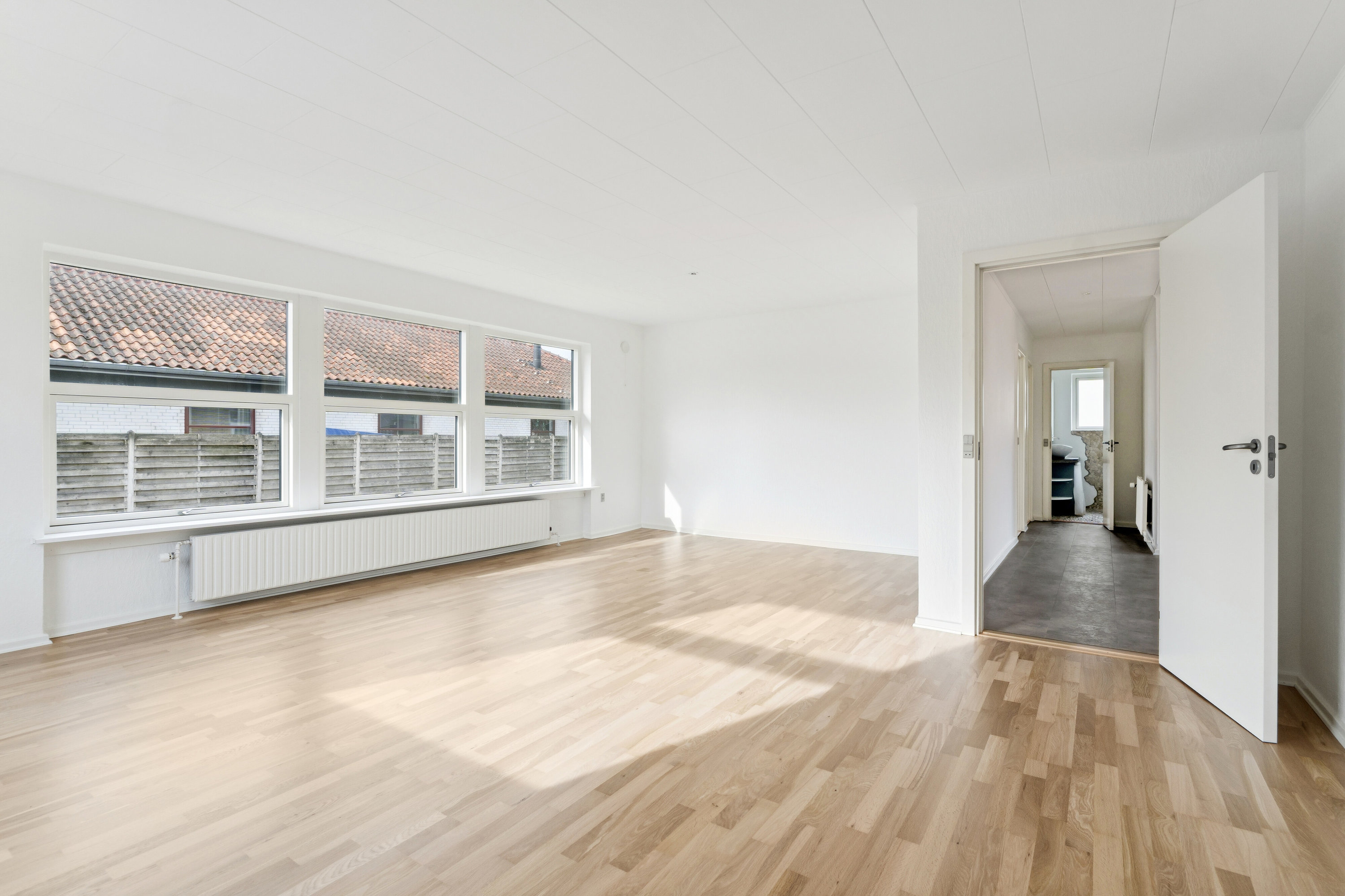 Fremhævet stue billede i fuldskærmstilstand. Billede af Hasselvej 4, 7441 Bording