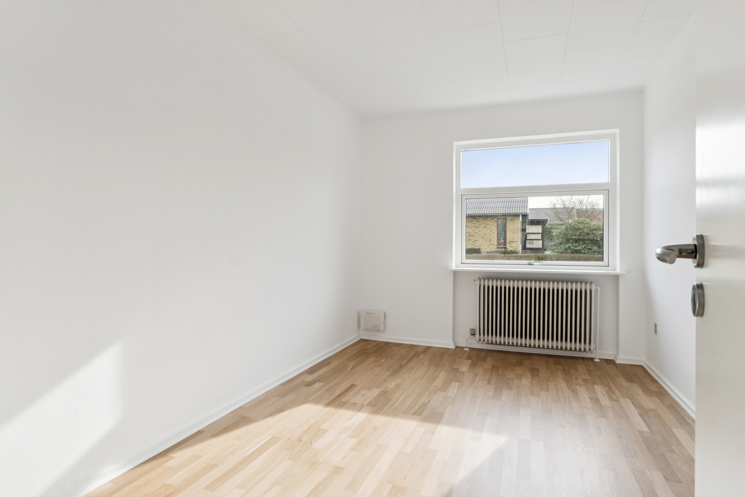 Fremhævet soveværelse billede i fuldskærmstilstand. Billede af Hasselvej 4, 7441 Bording