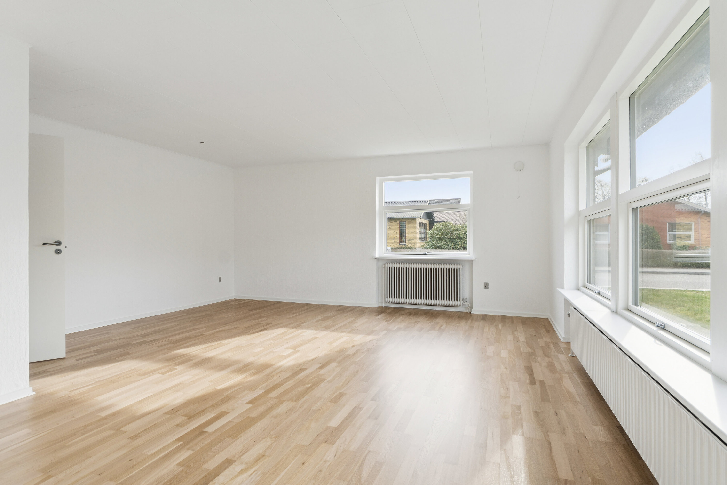 Fremhævet stue billede i fuldskærmstilstand. Billede af Hasselvej 4, 7441 Bording