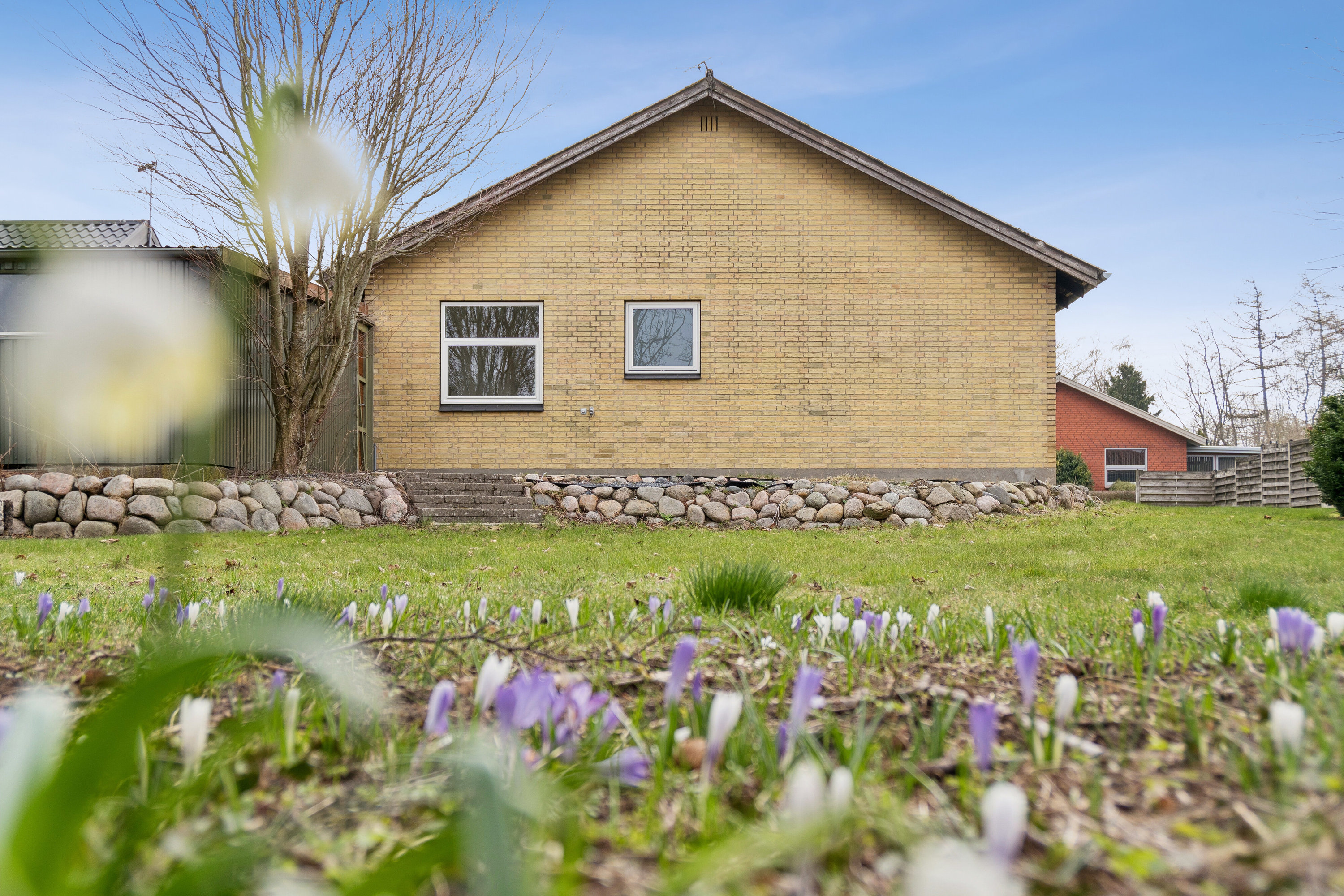 Fremhævet udendørs billede i fuldskærmstilstand. Billede af Hasselvej 4, 7441 Bording