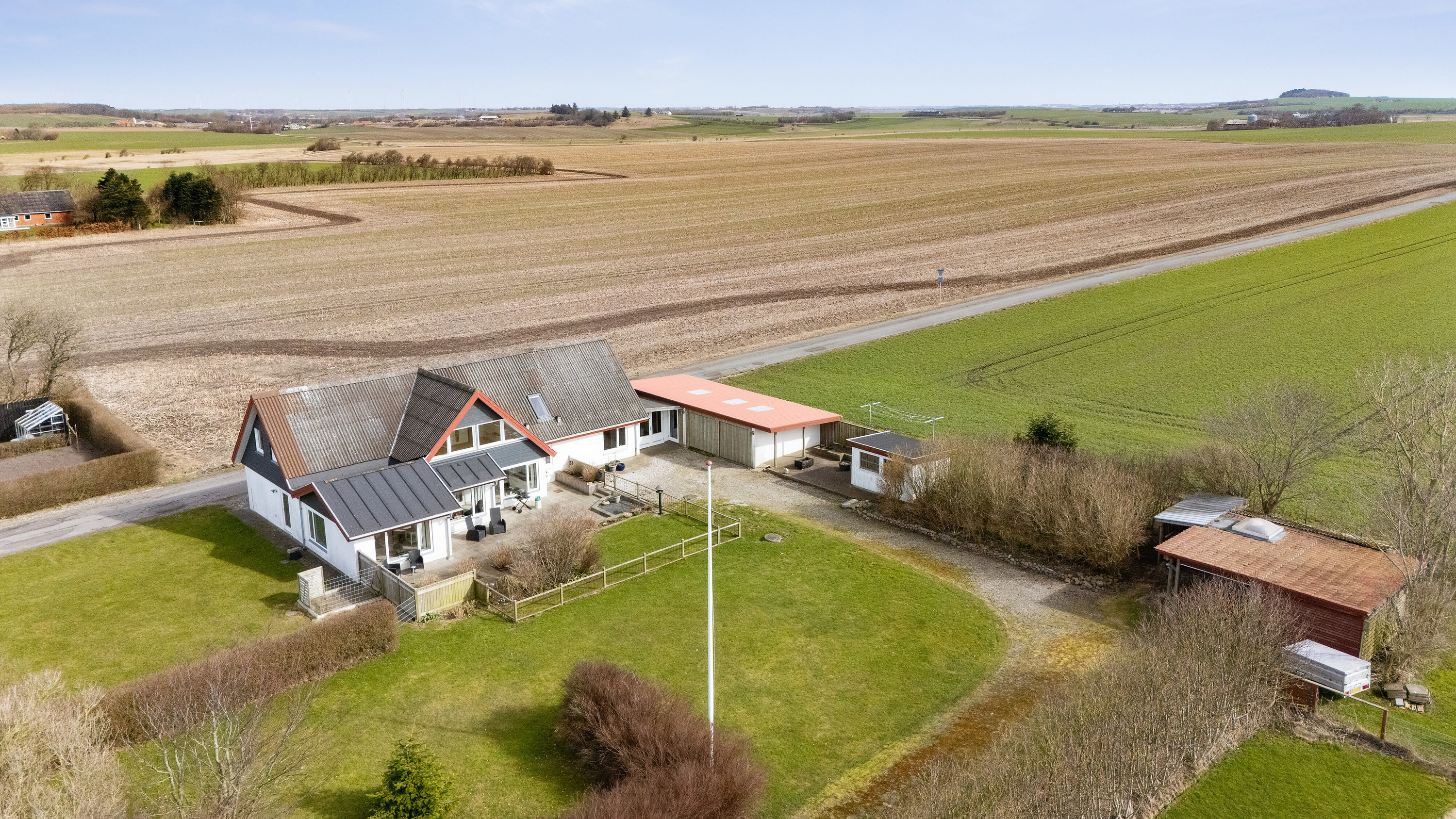 Fremhævet udendørs billede i fuldskærmstilstand. Billede af Kilsgårdvej 12, Kjelstrup, 7700 Thisted