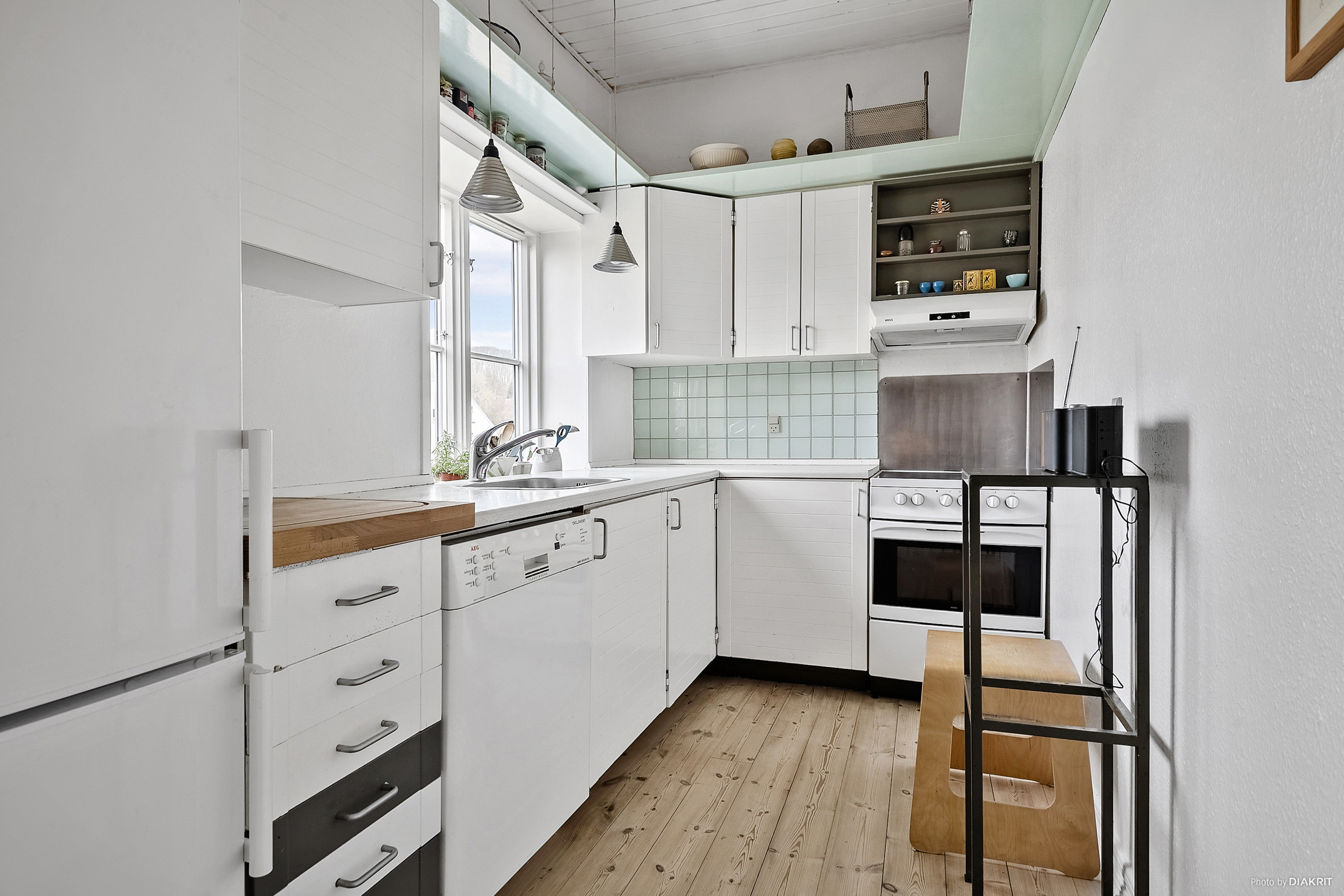 Fremhævet køkken billede i fuldskærmstilstand. Billede af Rosensgade 82, 1., 8300 Odder