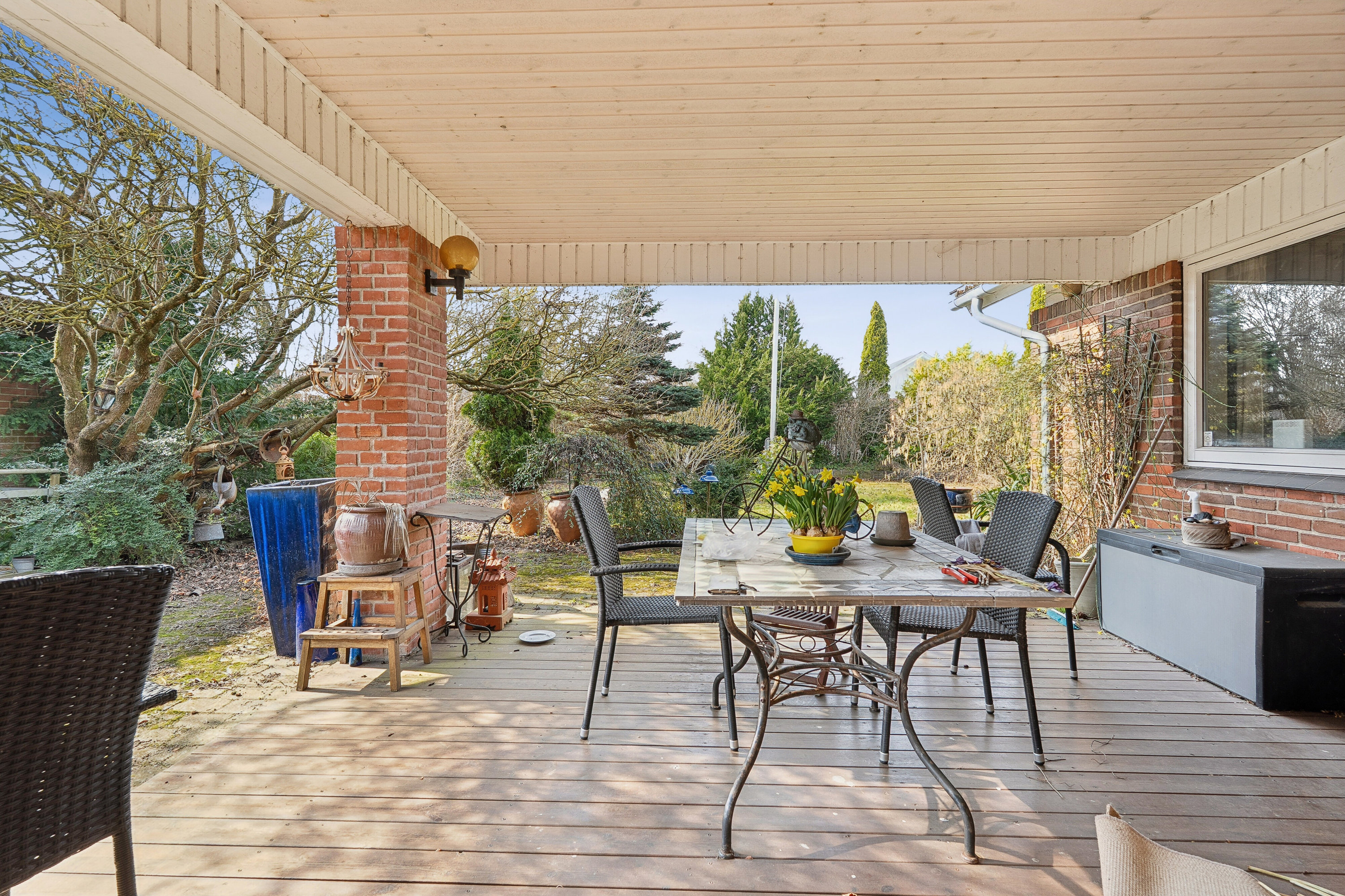 Fremhævet terrasse billede i fuldskærmstilstand. Billede af Rødegårdsvej 89, 4720 Præstø