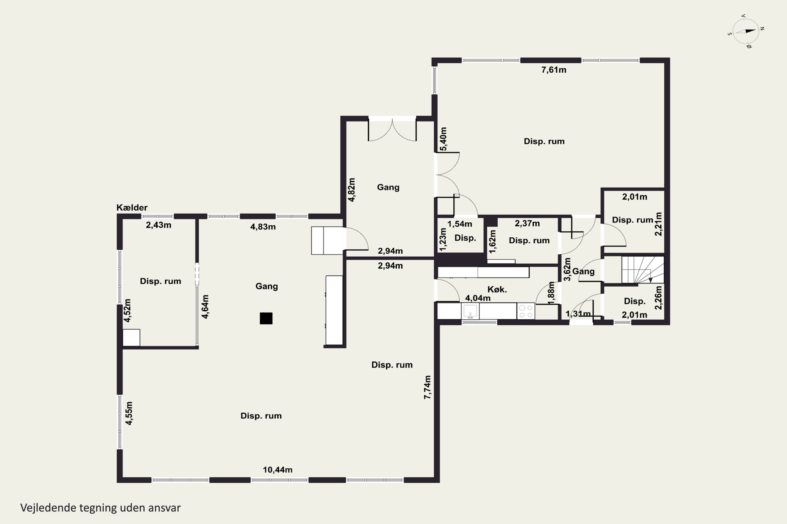 Plantegninger billede af Claudisvej 9, 7430 Ikast