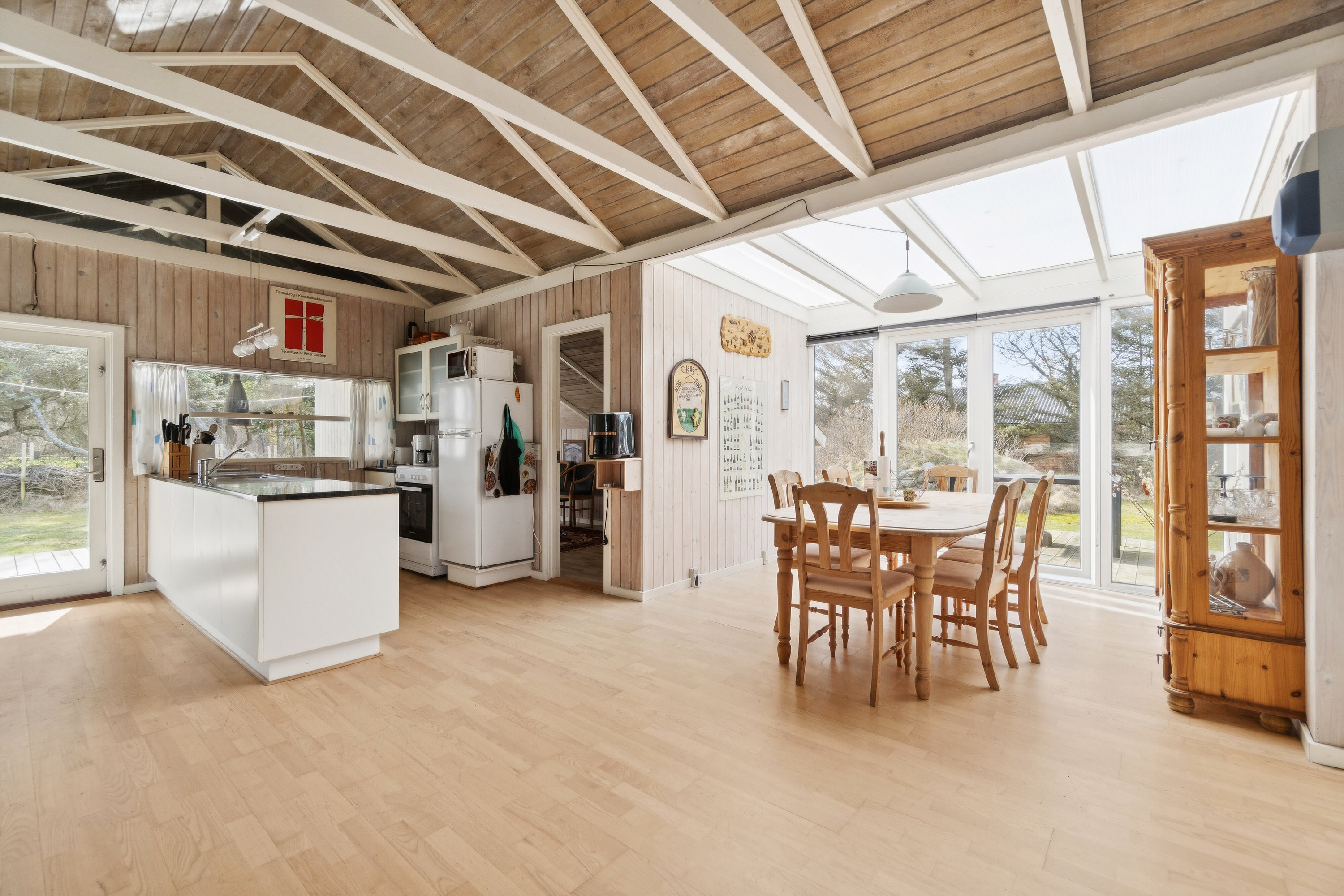 Fremhævet opholdsrum billede i fuldskærmstilstand. Billede af Clemmessti 34 + 36, Klitmøller, 7700 Thisted