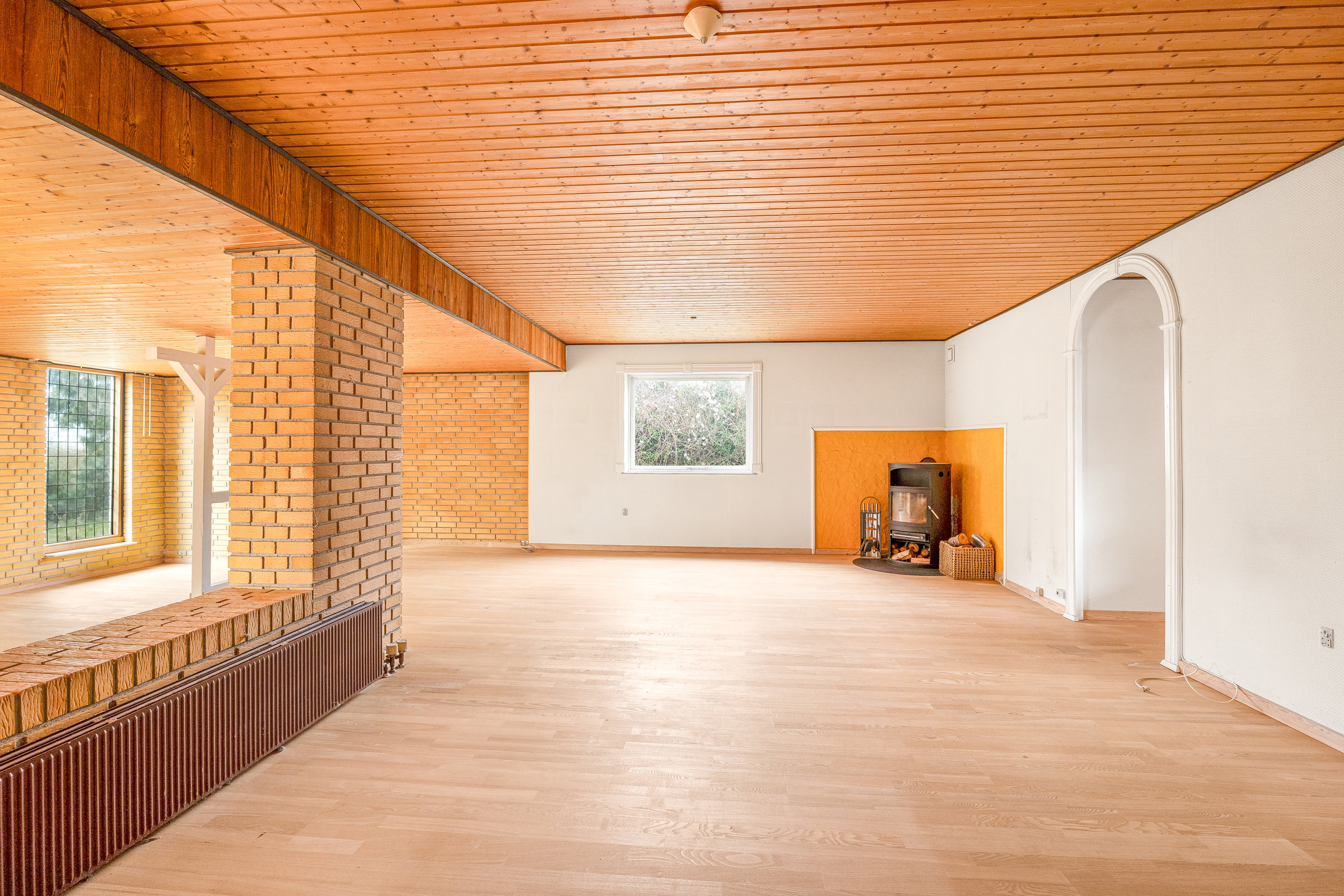 Fremhævet stue billede i fuldskærmstilstand. Billede af Dunmosevej 2, 4960 Holeby