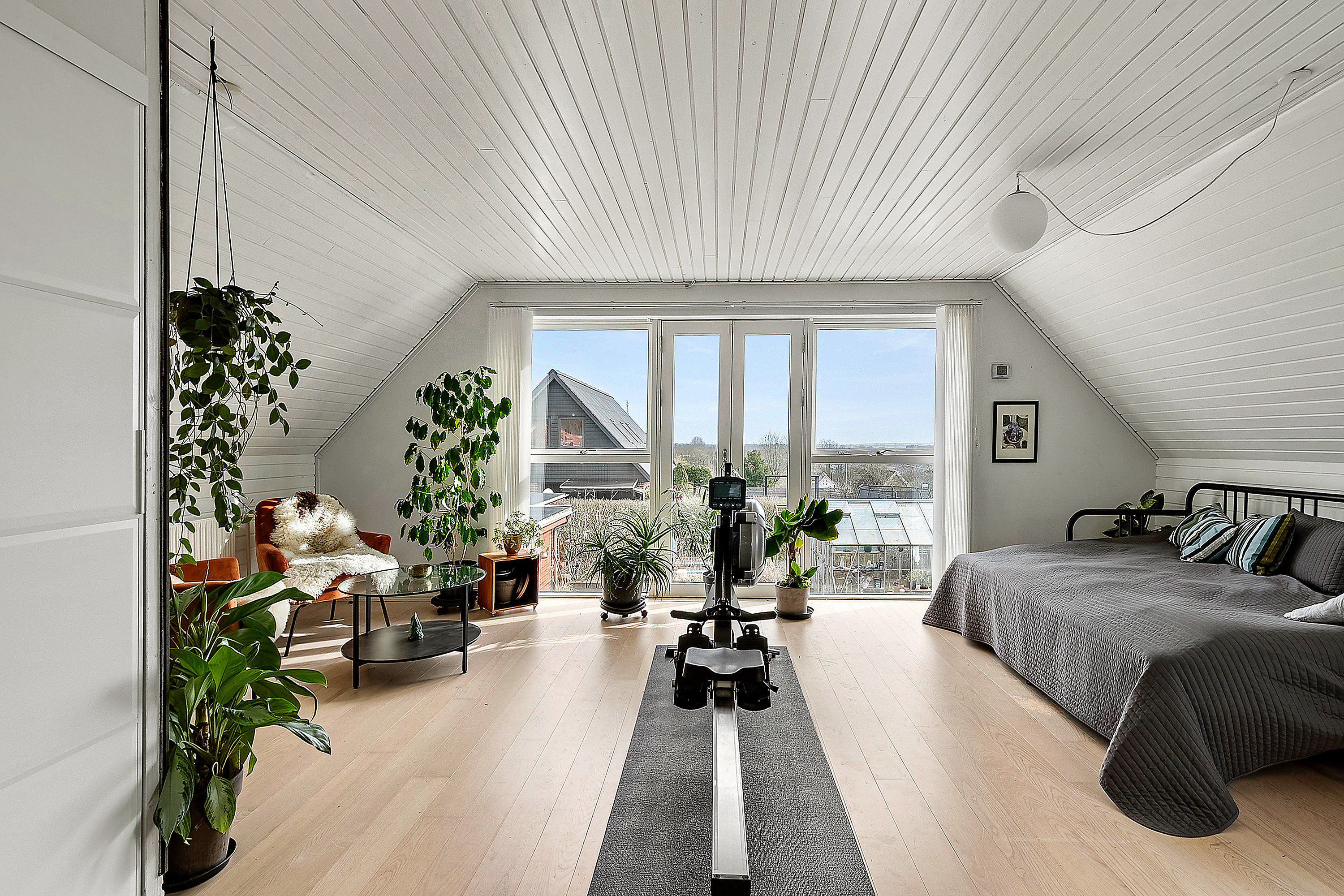 Fremhævet stue billede i fuldskærmstilstand. Billede af Bavnegårdsvej 91, Kolt, 8361 Hasselager