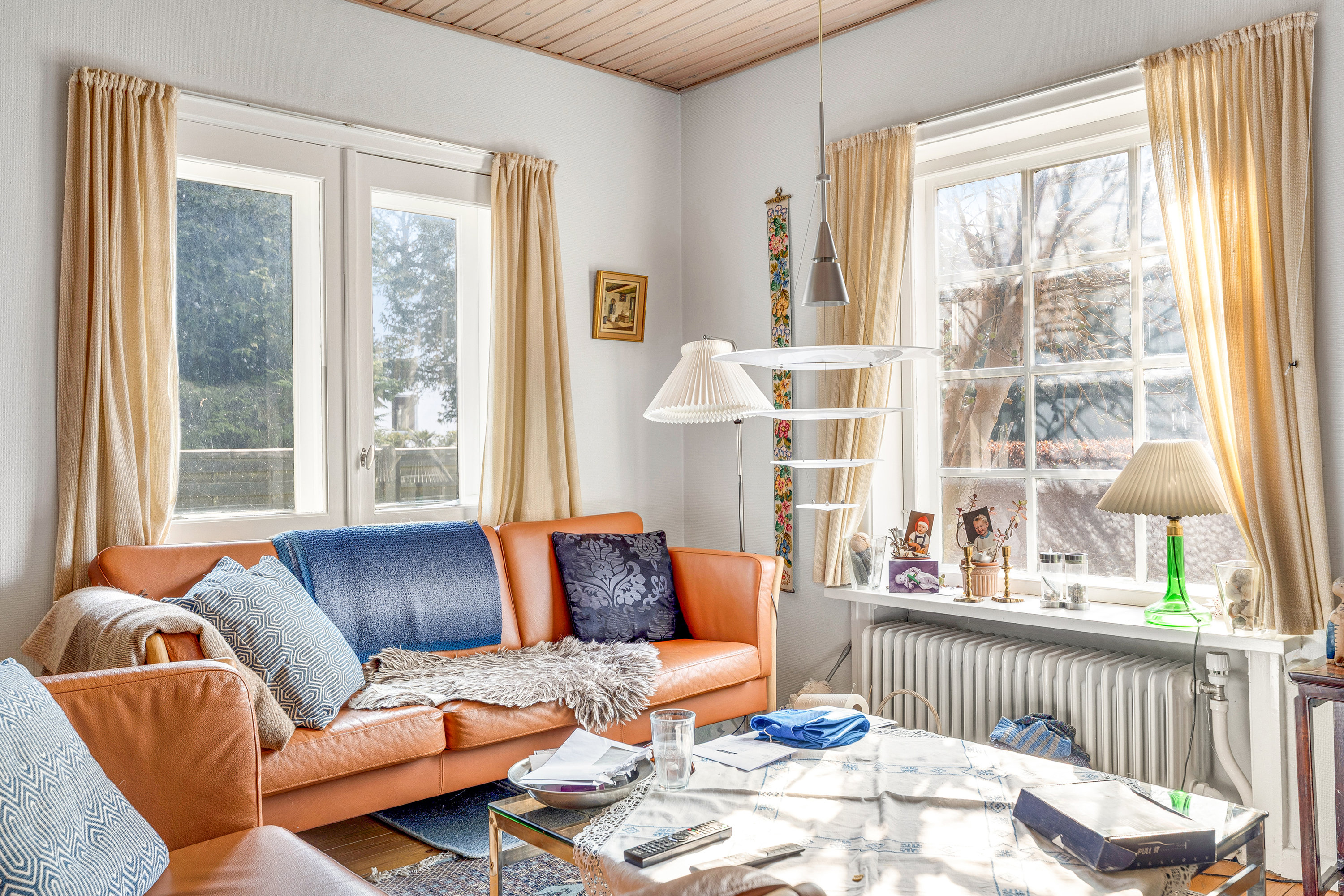 Fremhævet stue billede i fuldskærmstilstand. Billede af Refshalevej 77, 4930 Maribo