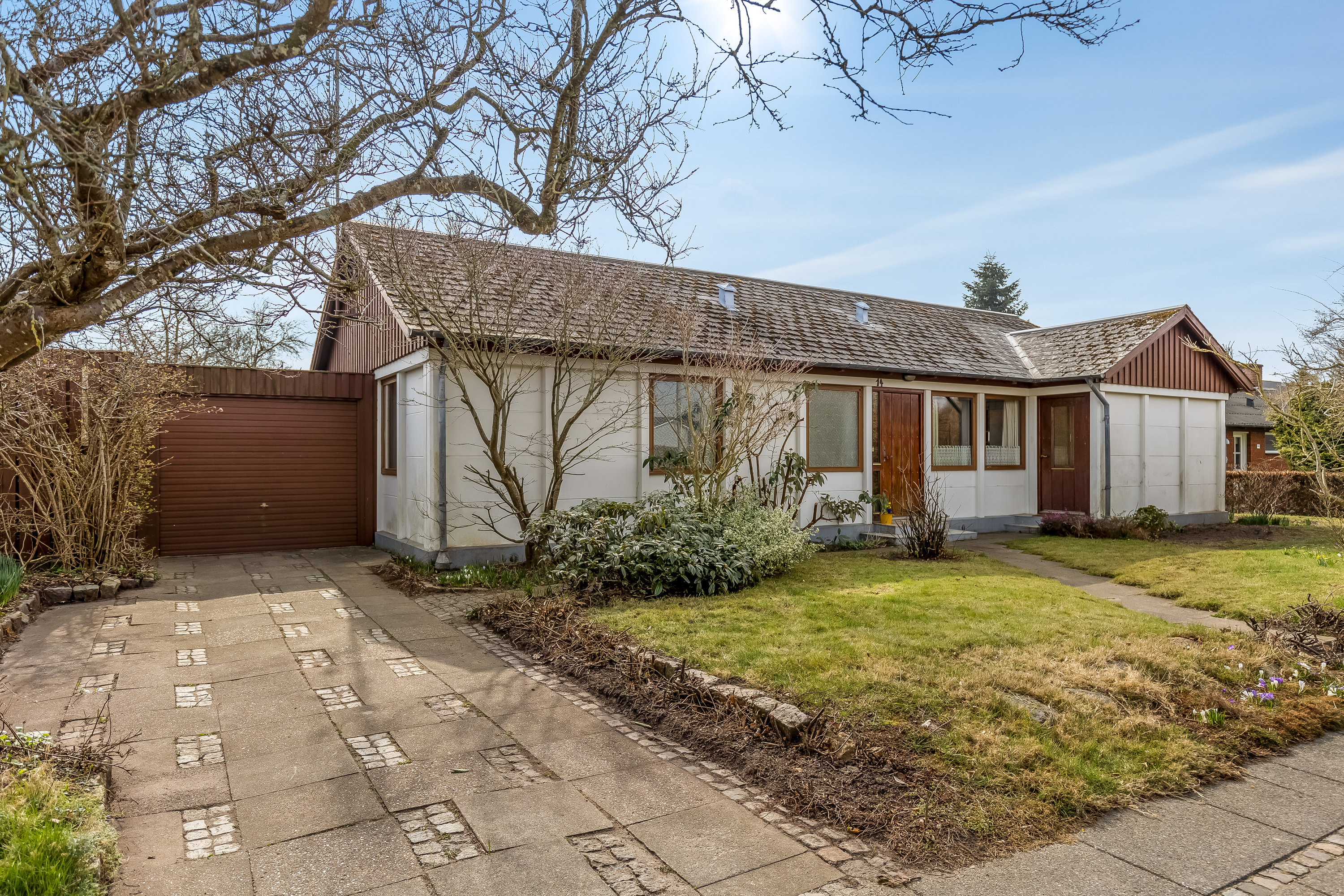 Fremhævet facade billede i fuldskærmstilstand. Billede af Margrethevej 14, 6270 Tønder