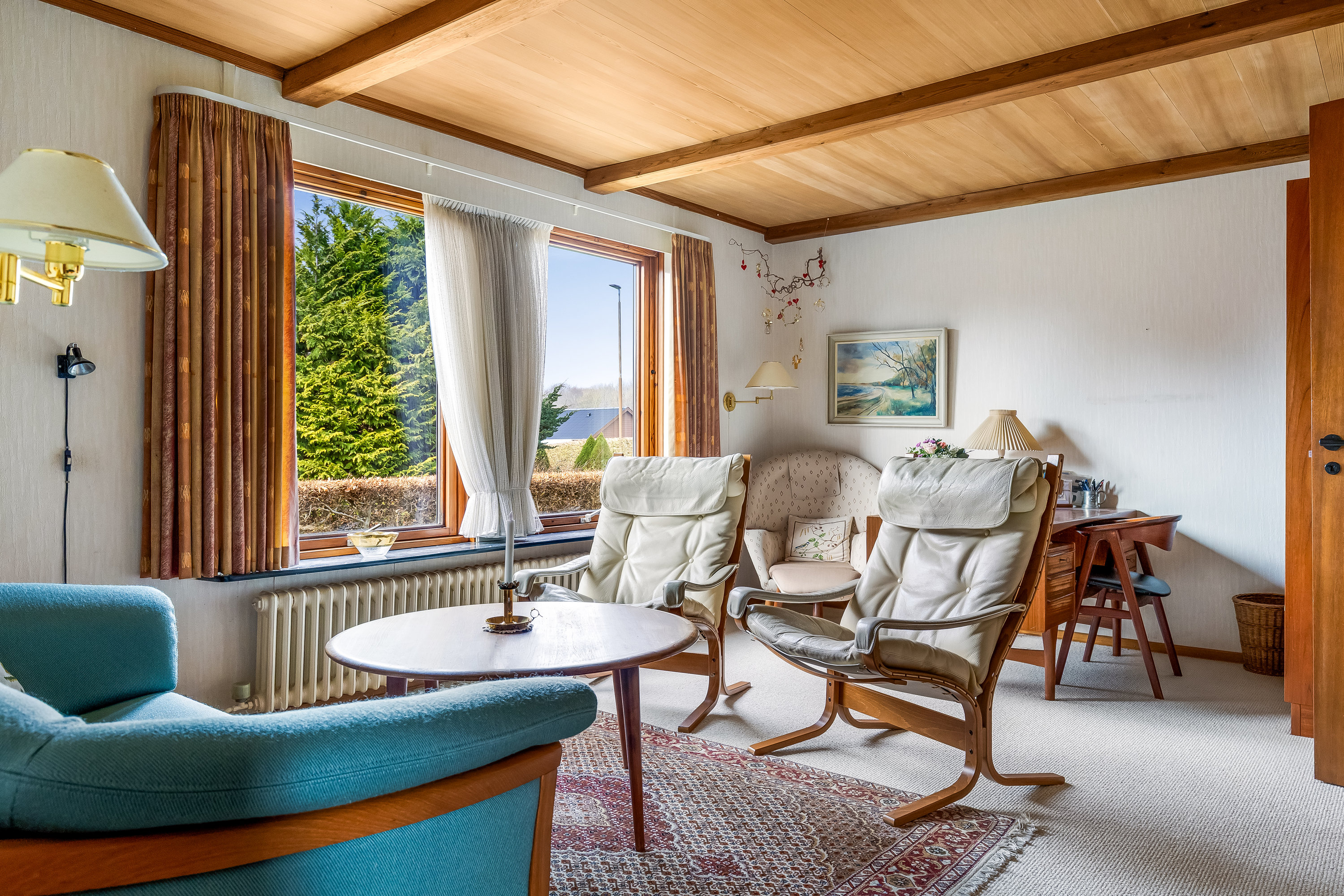 Fremhævet stue billede i fuldskærmstilstand. Billede af Margrethevej 14, 6270 Tønder