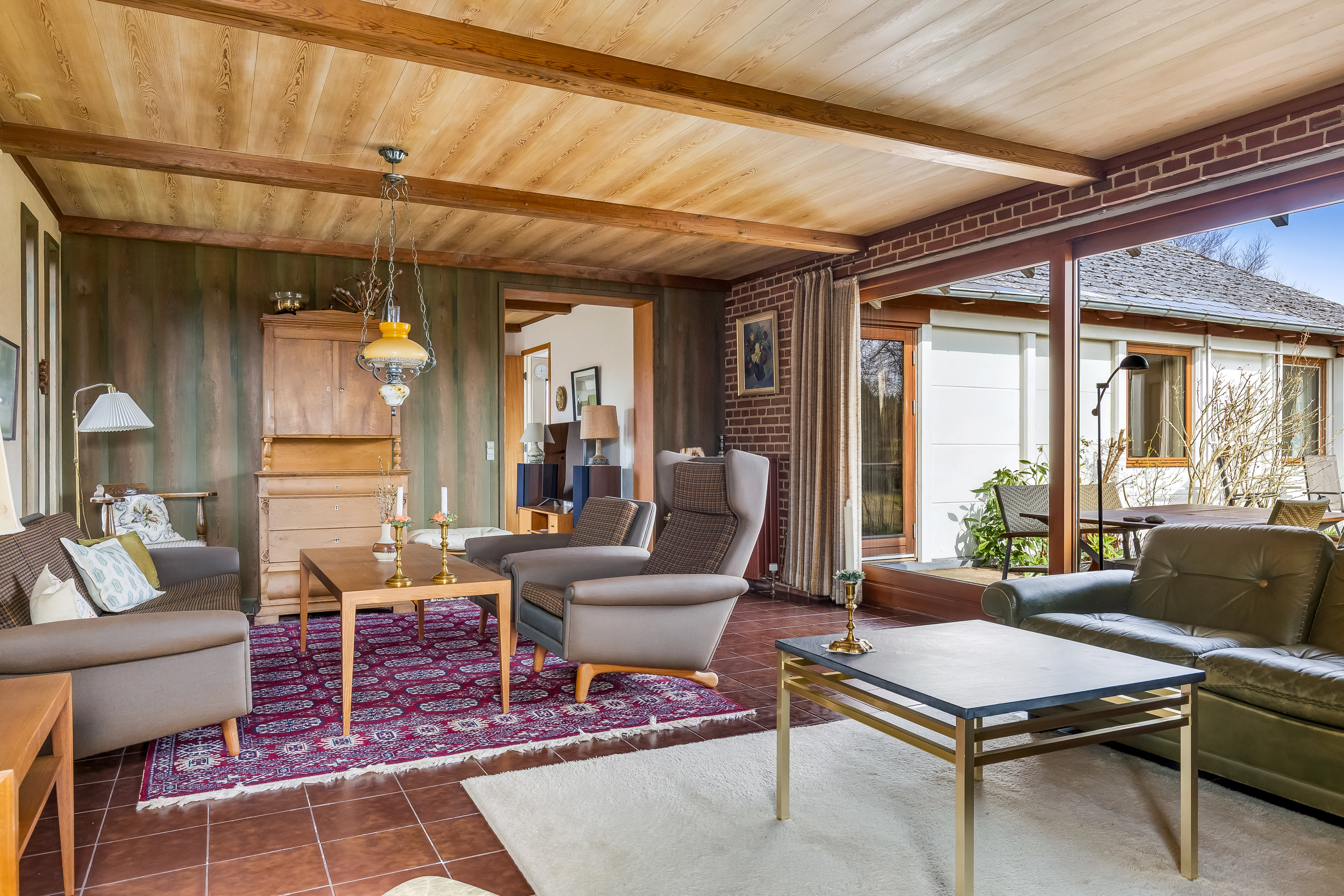 Fremhævet stue billede i fuldskærmstilstand. Billede af Margrethevej 14, 6270 Tønder