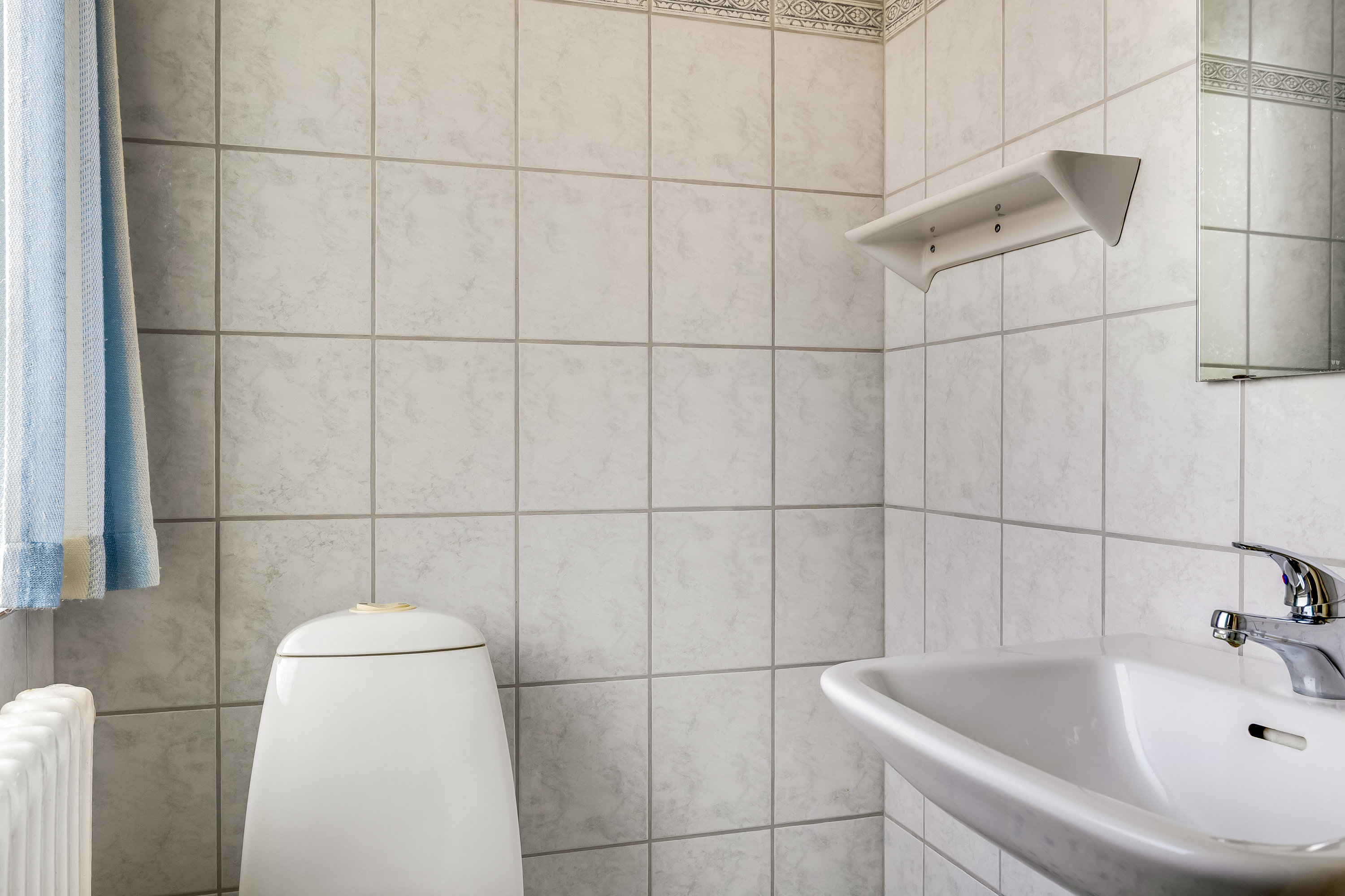 Fremhævet toilet billede i fuldskærmstilstand. Billede af Margrethevej 14, 6270 Tønder