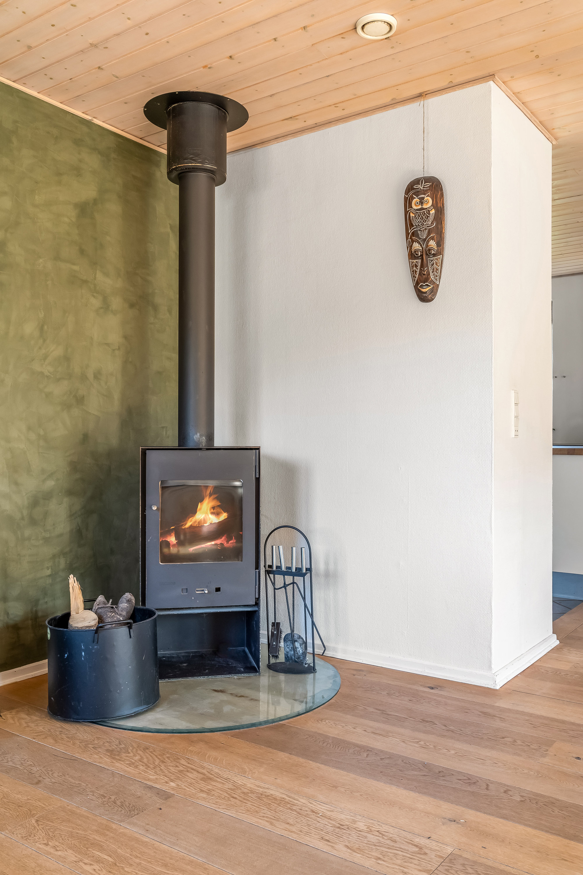 Fremhævet brændeovn billede i fuldskærmstilstand. Billede af J Skjoldborgs Vej 17, 7500 Holstebro